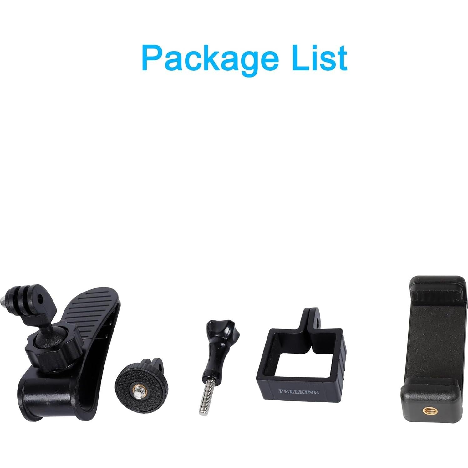 Soporte de cámara para visera PellKing DJI Osmo Pocket 3