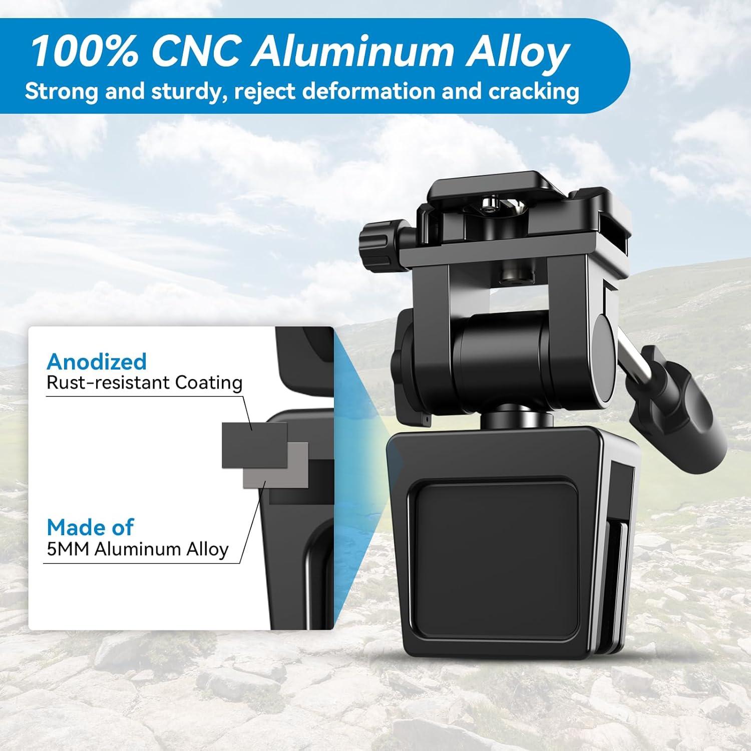 Soporte de Ventana de Coche APEXEL Ajustable 360° para Telescopios