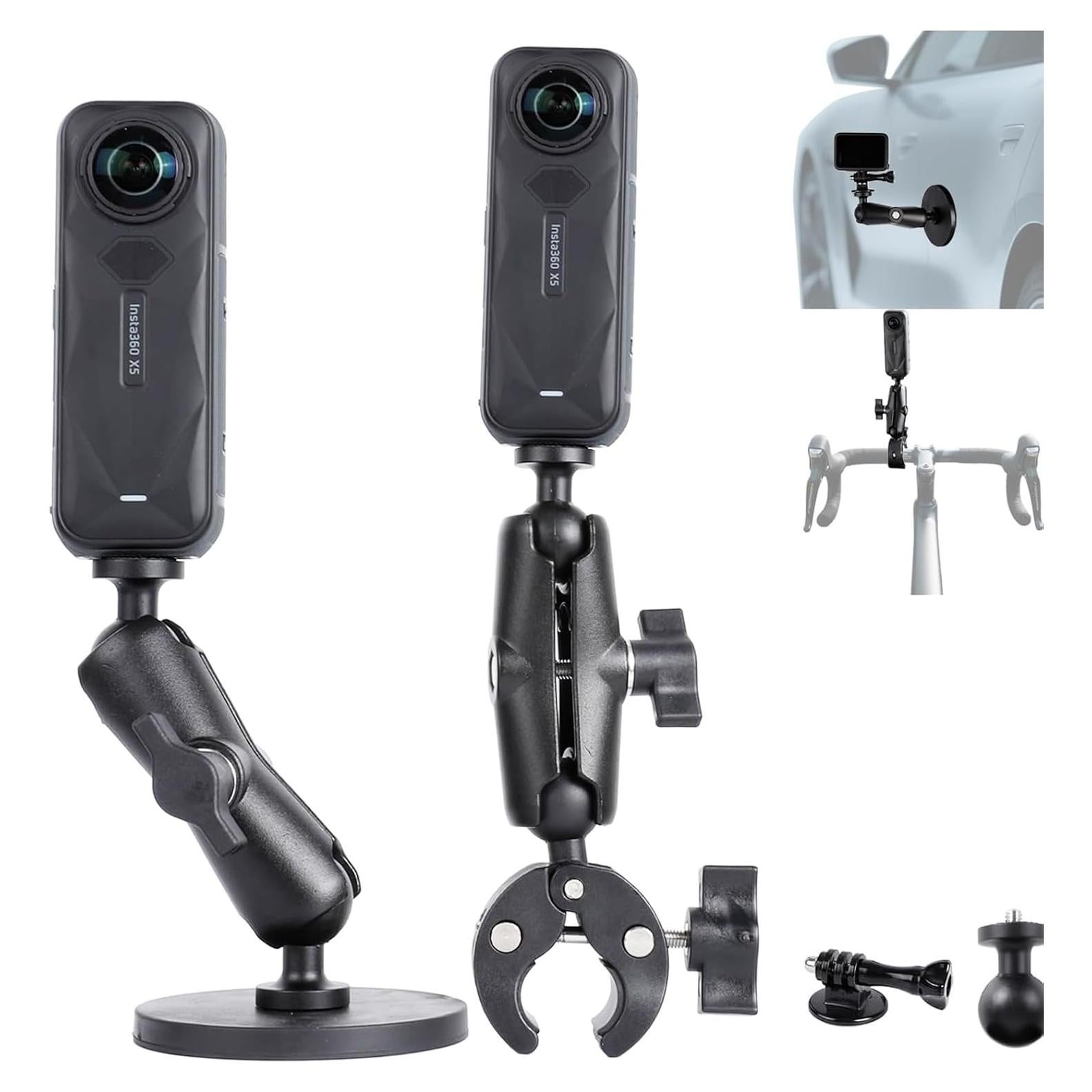 Kit de Montaje Magnético PellKing para Insta360 X5/X4/X3