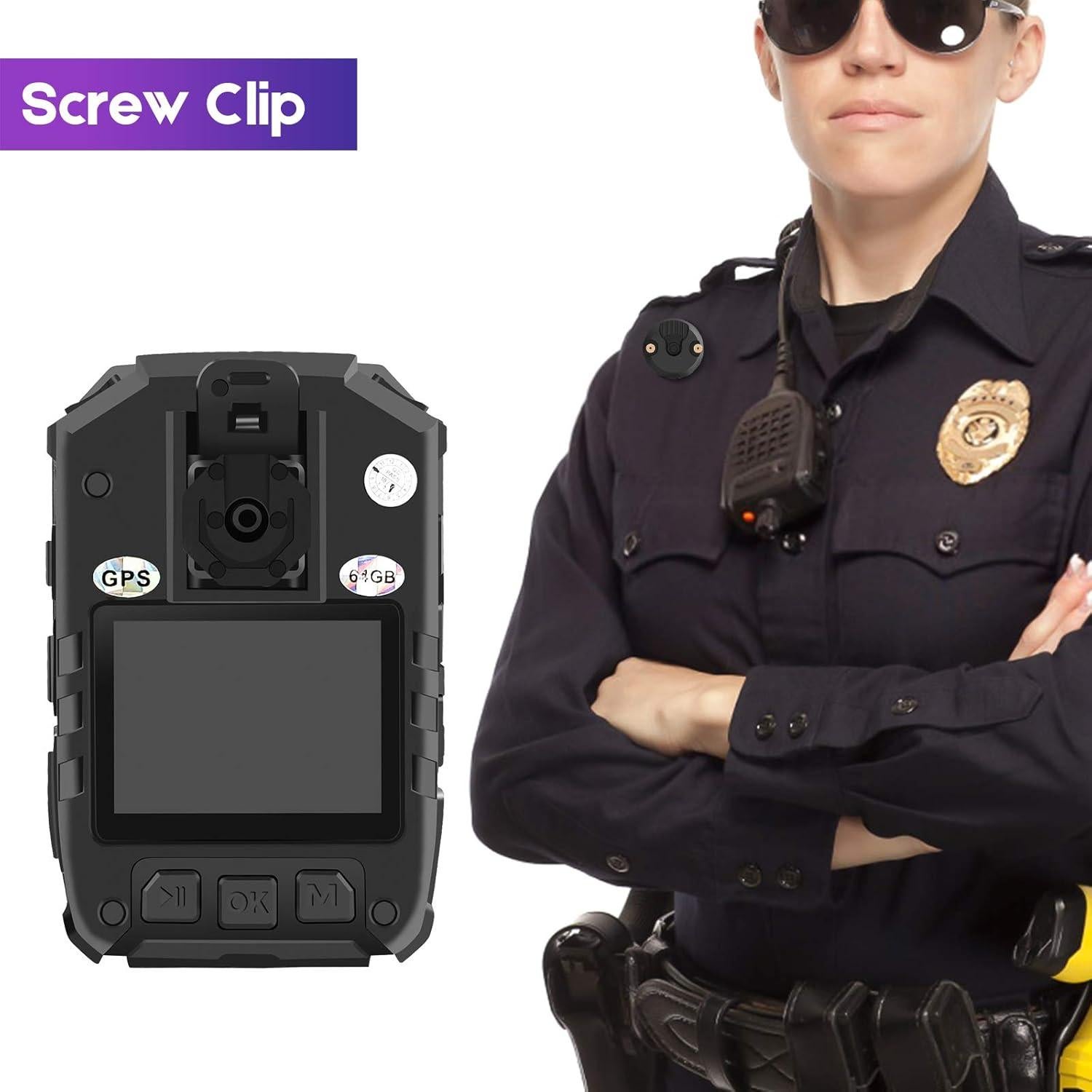 Kit de Accesorios CammPro para Cámara Corporal I826 - Soporte, Cargador y Clips