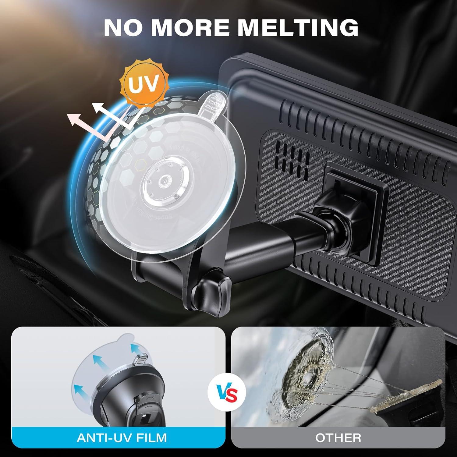 Soporte de Ventosa 1Zero para Pantallas CarPlay 18-28 cm