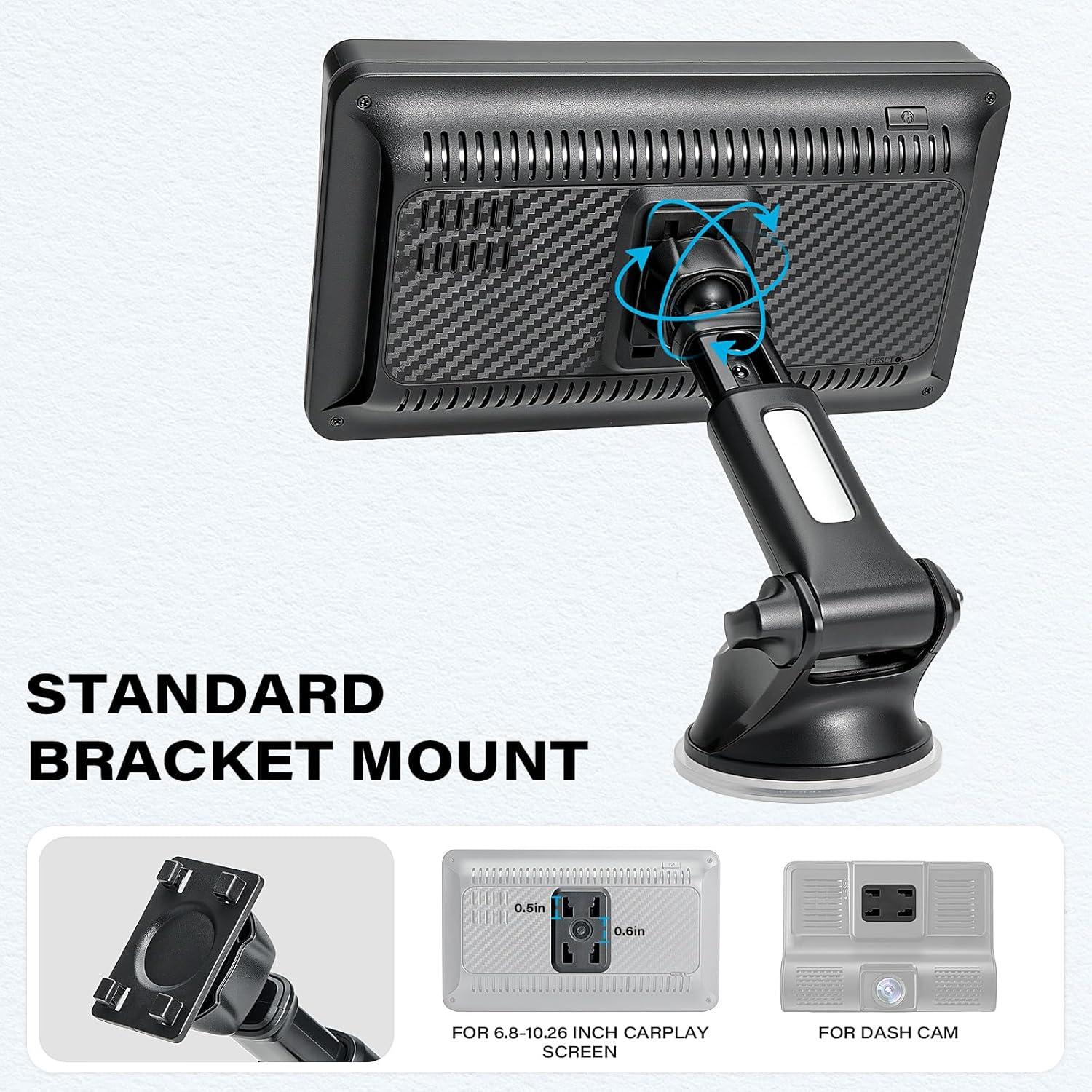 Soporte de Ventosa 1Zero para Pantallas CarPlay 18-28 cm