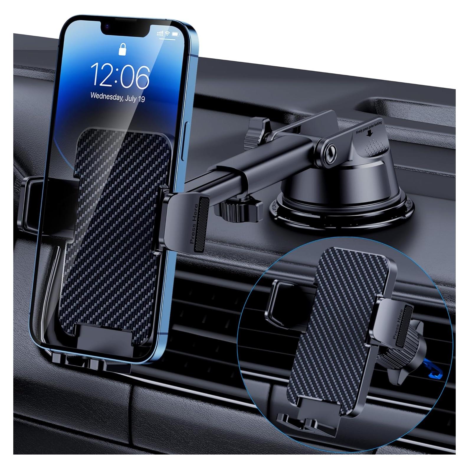 Soporte para Teléfono en el Coche GUWEZ 2025 - Ultra Fuerte