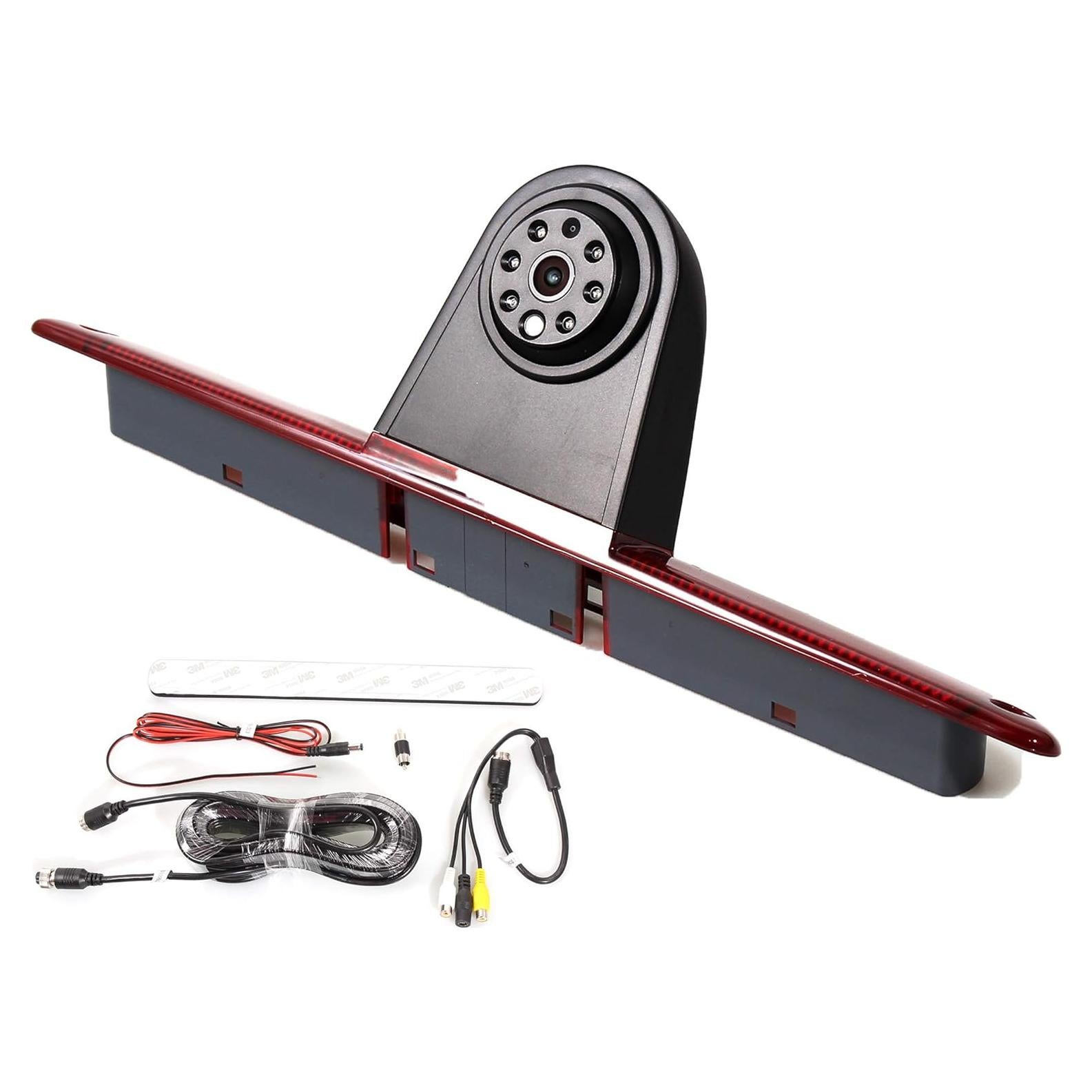 Cámara de Respaldo RED WOLF con Luz de Freno para Sprinter 2007-2018