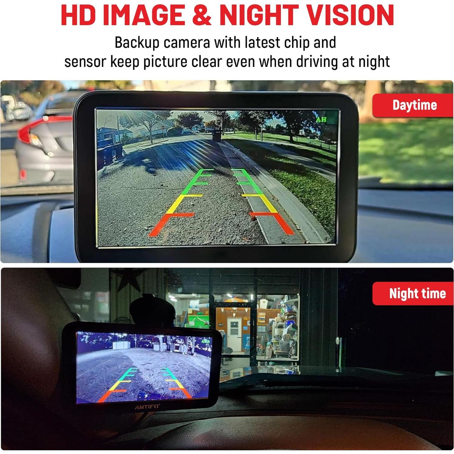 Cámara de Respaldo RED WOLF con Luz de Freno para Sprinter 2007-2018