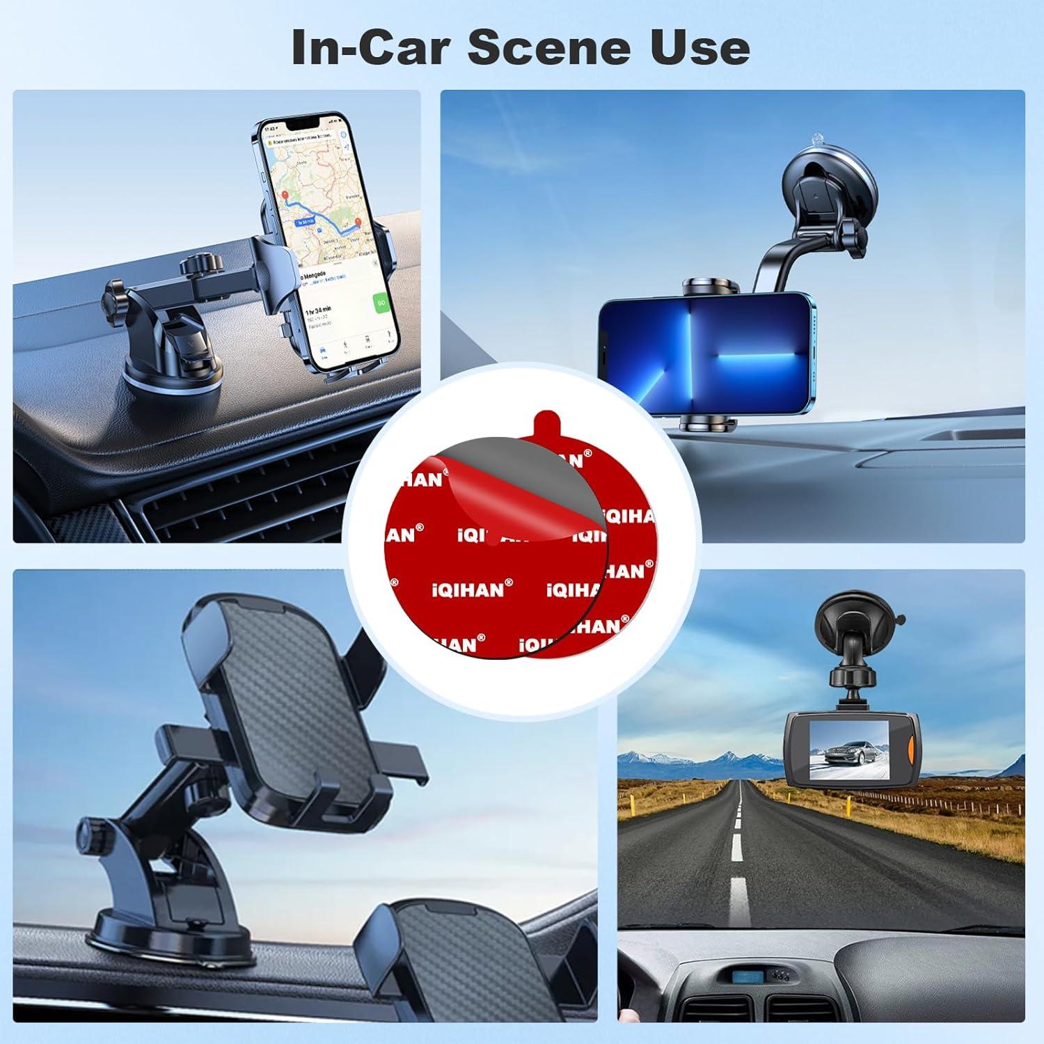 Almohadillas Adhesivas Doble Cara 70mm Promkig - 6 Piezas