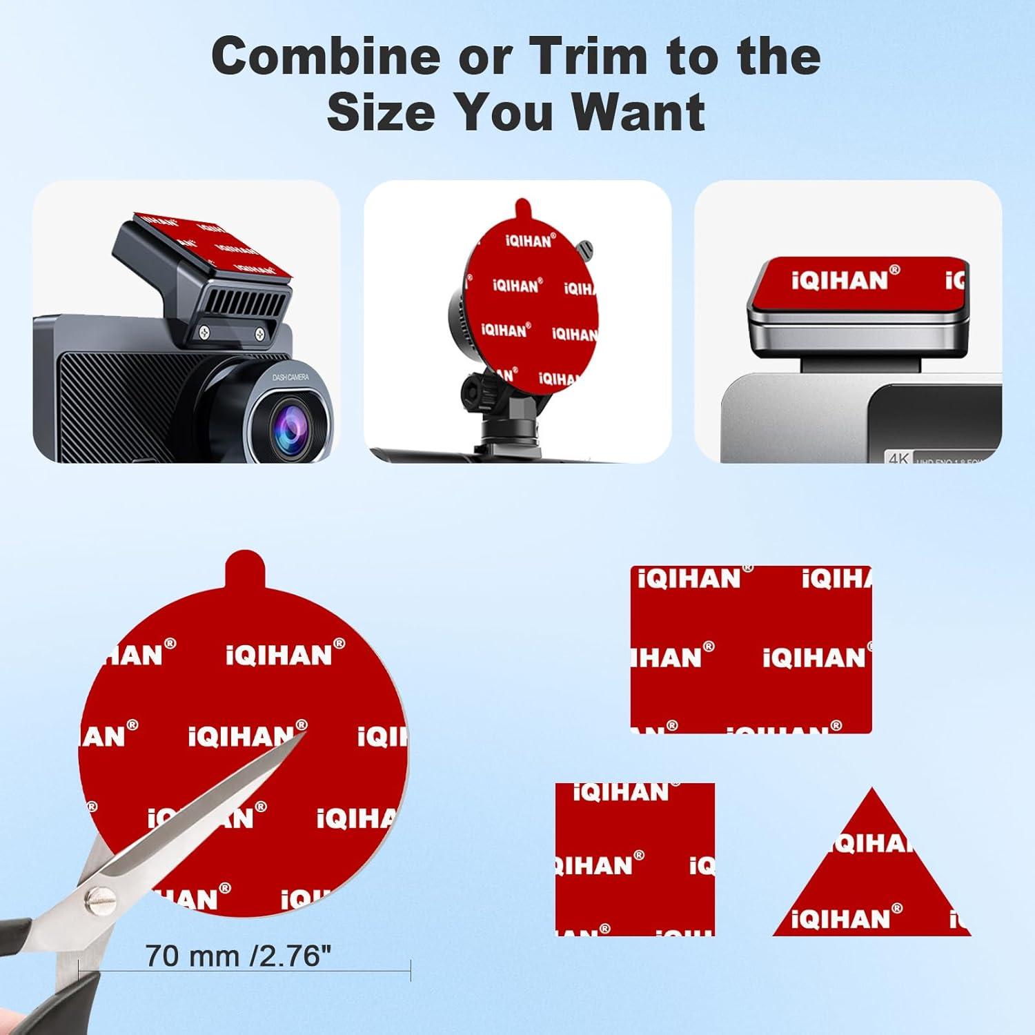 Almohadillas Adhesivas Doble Cara 70mm Promkig - 6 Piezas