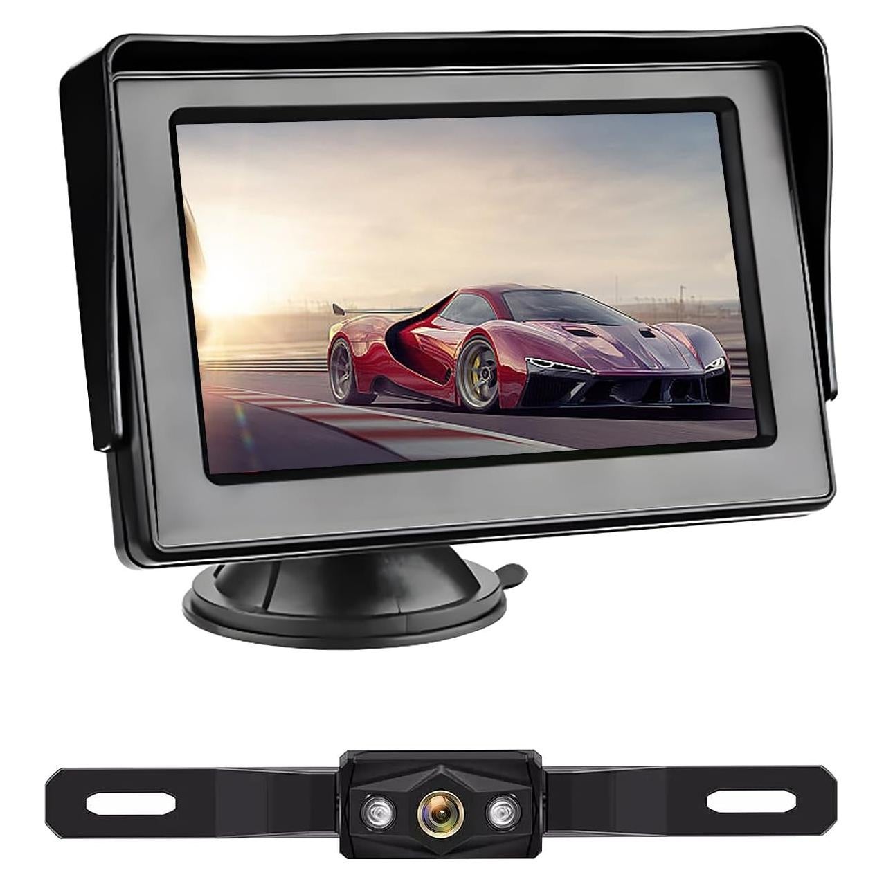 Sistema de Cámara de Respaldo LASTBUS con Monitor HD 4.3"