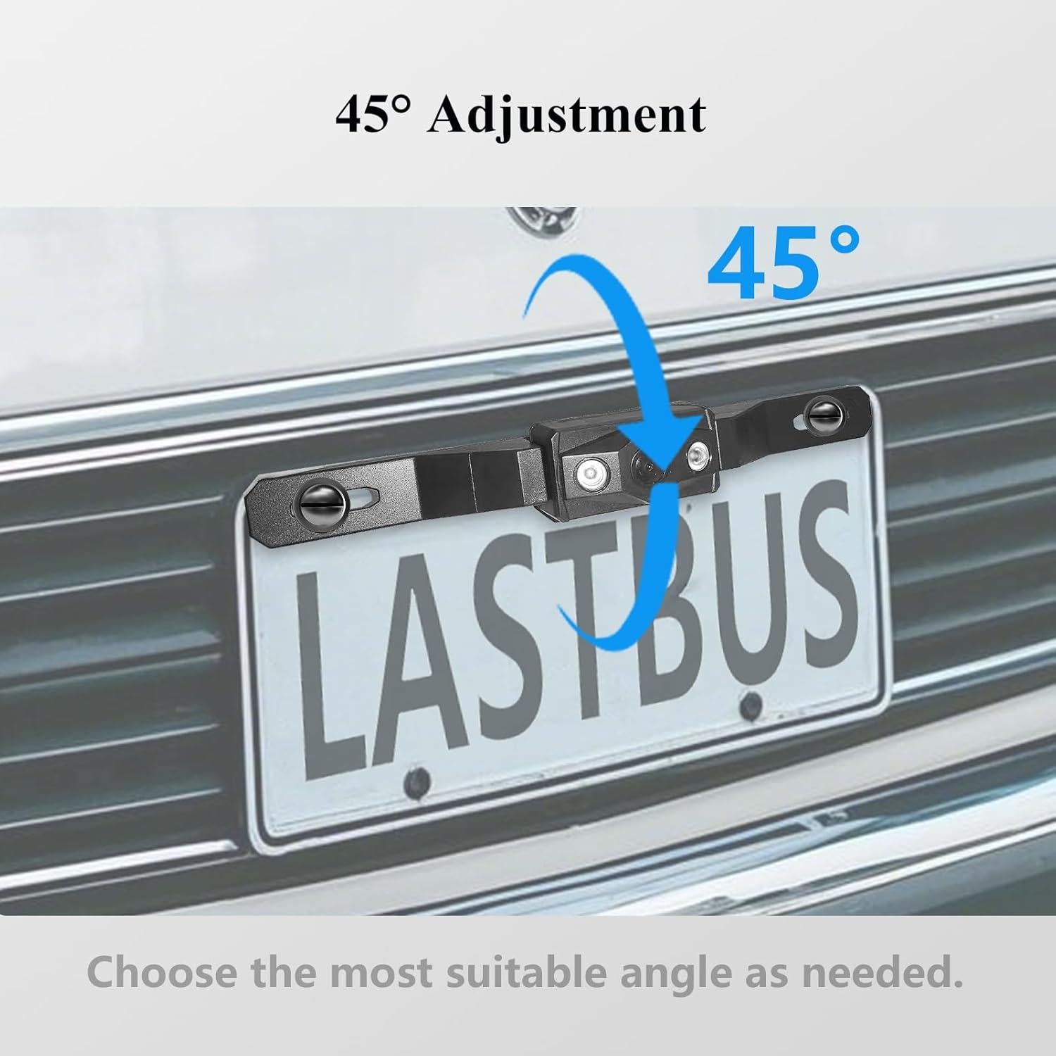 Sistema de Cámara de Respaldo LASTBUS con Monitor HD 4.3"