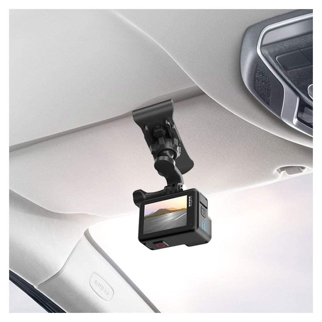 Soporte de Visera para Coche GUOYU SKEZN-CVM 360° Compatible GoPro