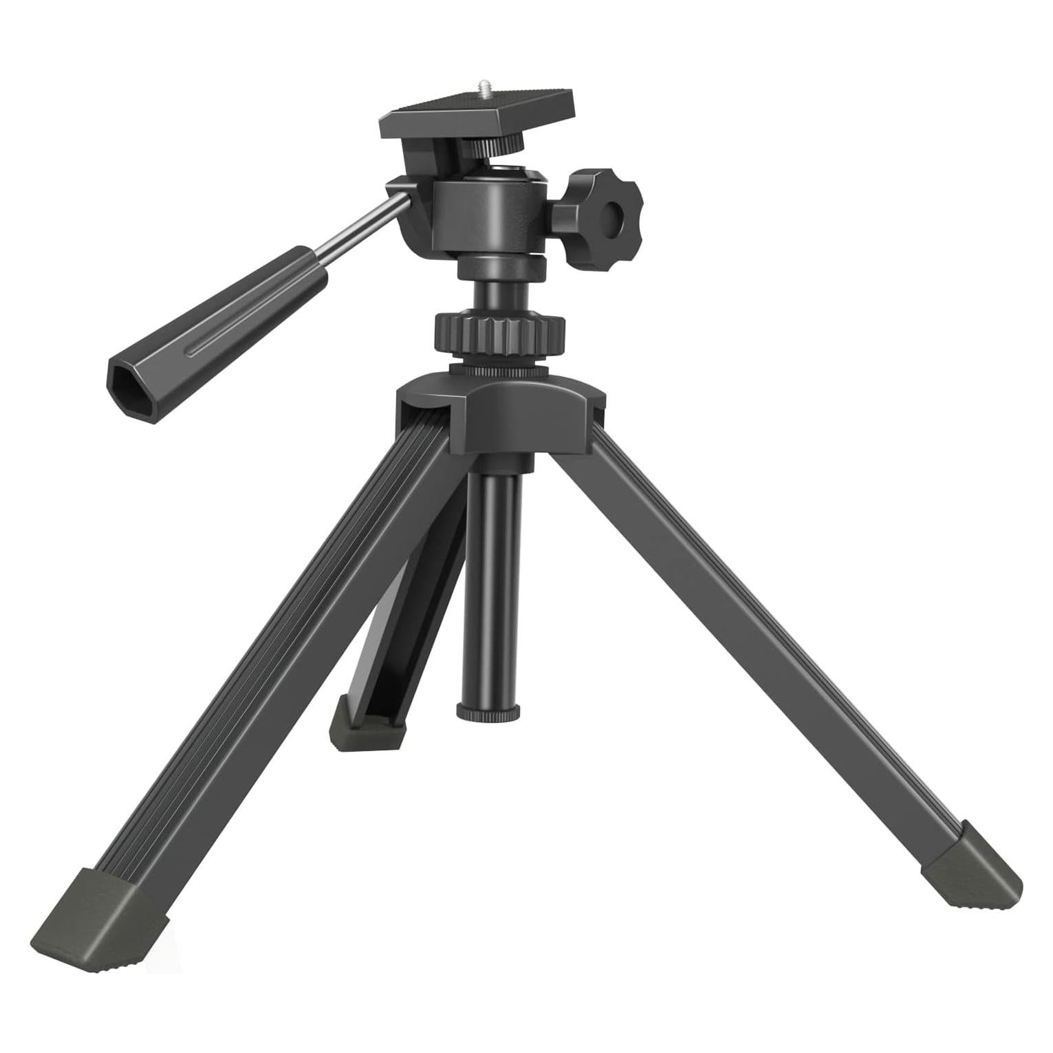 Trípode Compacto de Mesa WEOOEN Ajustable 24.1-34 cm