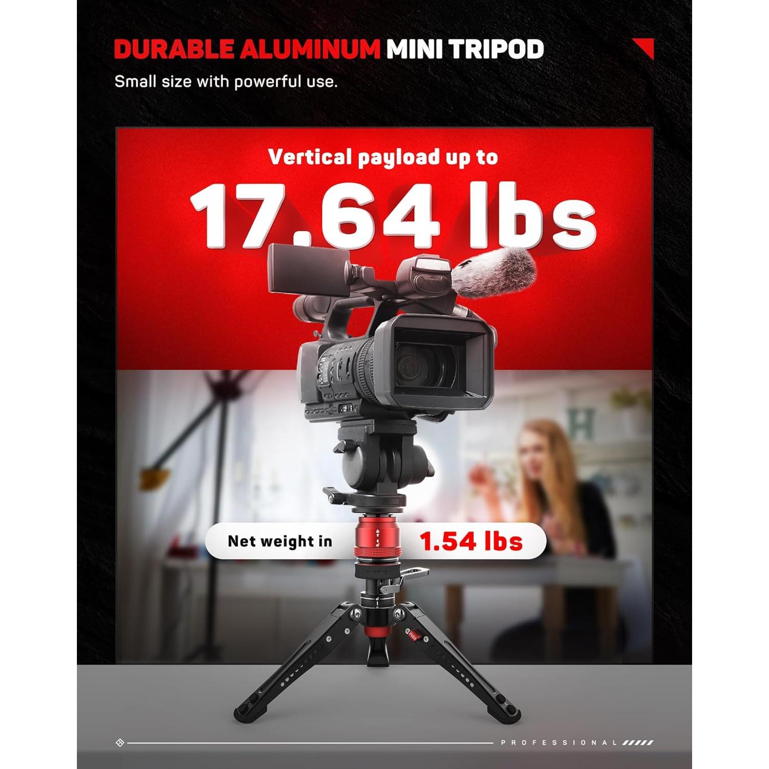 Trípode de Mesa IFOOTAGE BASE-P Profesional 0.7 kg