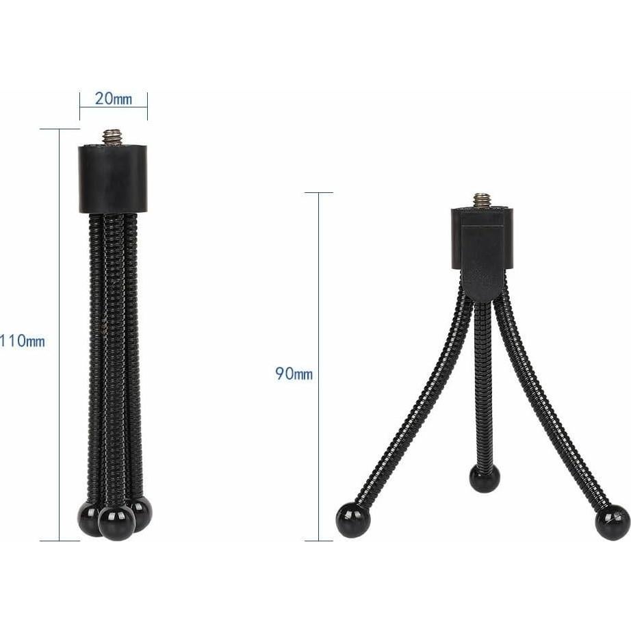 Trípode de Mesa Metálico Ligero Reflex Camera TLS-FT12