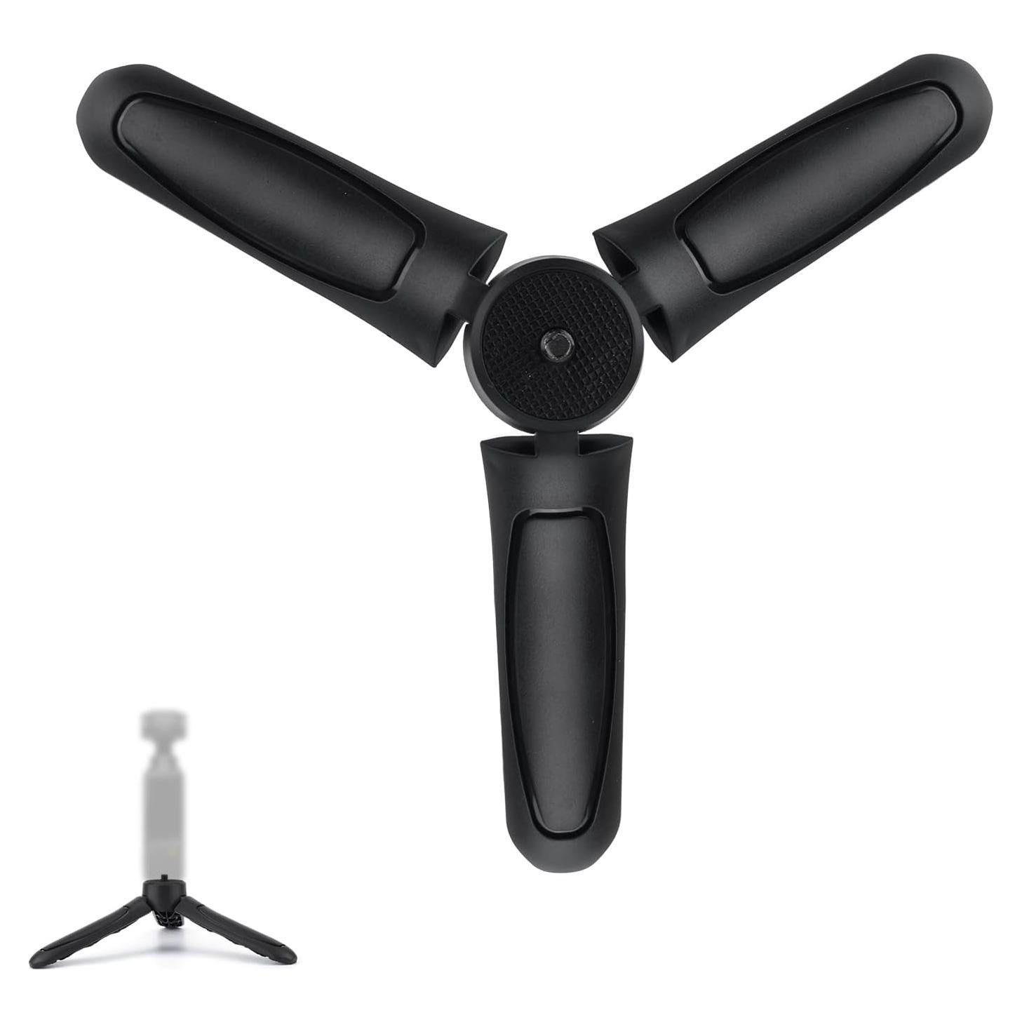 Mini Trípode Portátil BOXOB para DJI Osmo Pocket 2 y 3 - ABS Negro