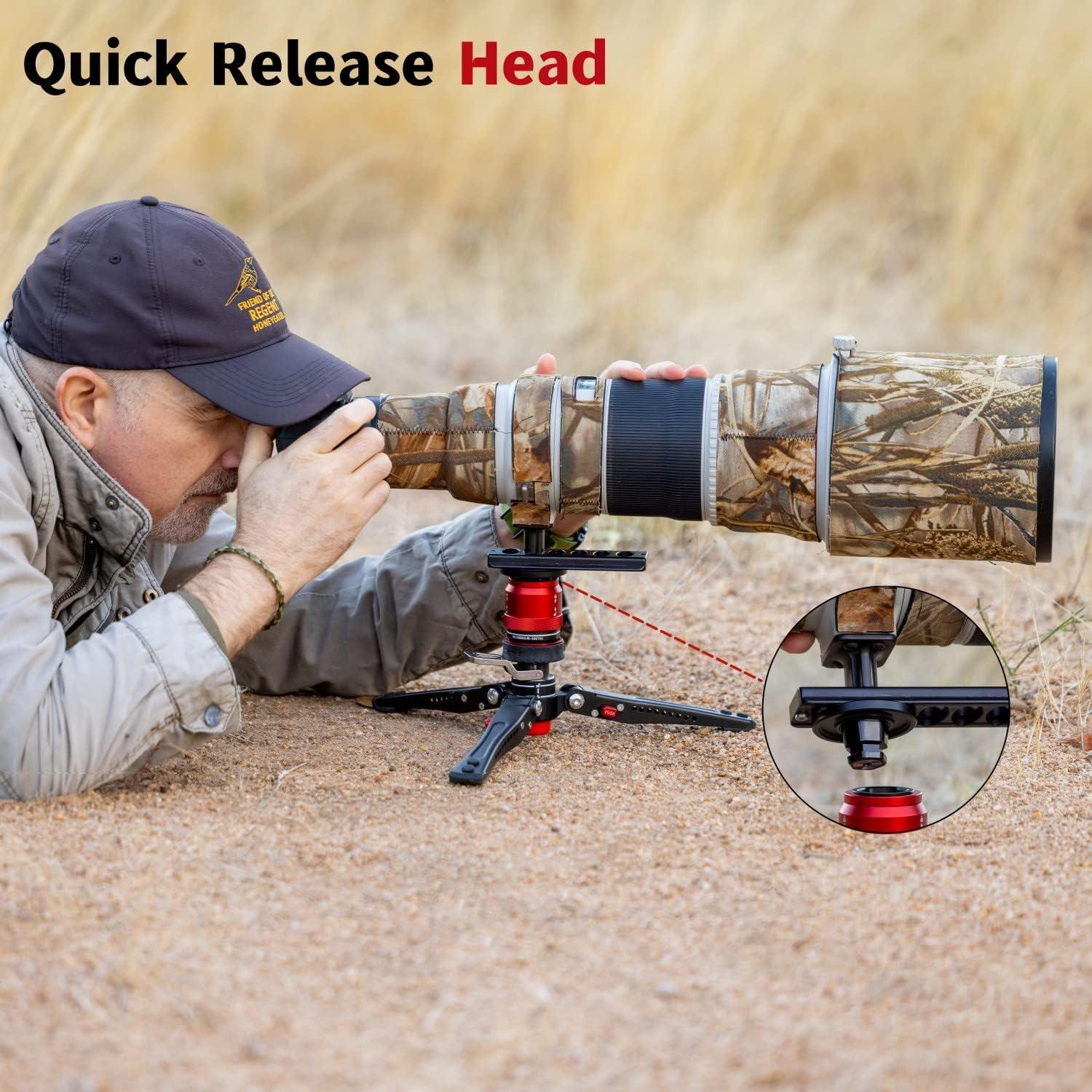 Trípode Mini Portátil IFOOTAGE Cobra 3 Base-P 8kg