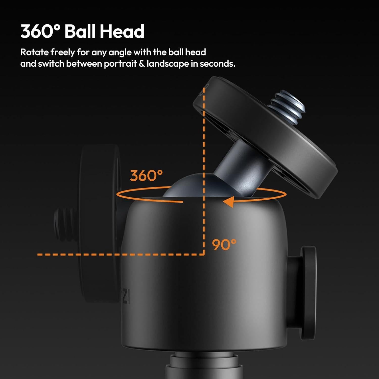 Trípode ULANZI MT88 para Cámara y Smartphone, Compacto y Portátil