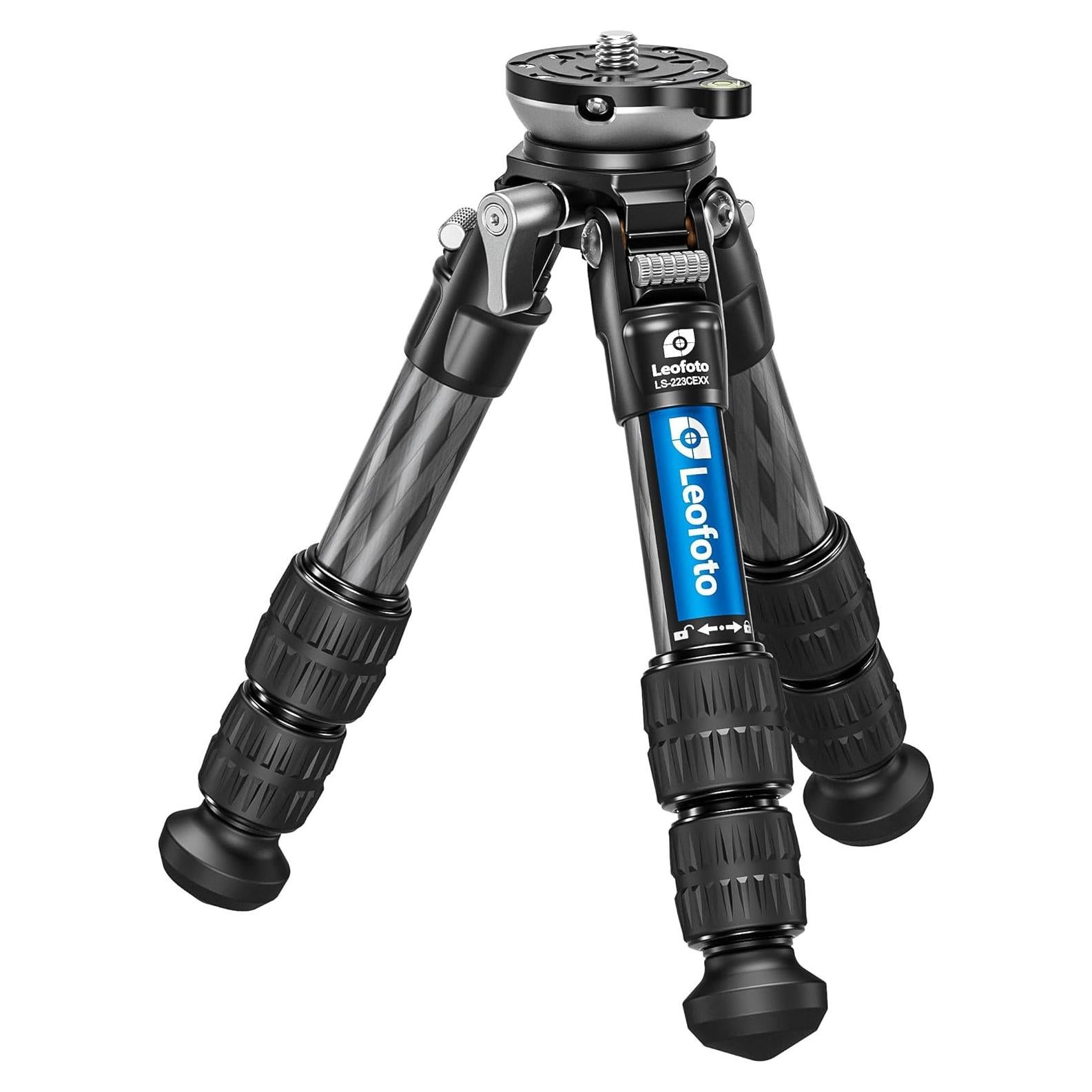 Trípode de Mesa Leofoto LS-223CEXX Fibra de Carbono 5kg