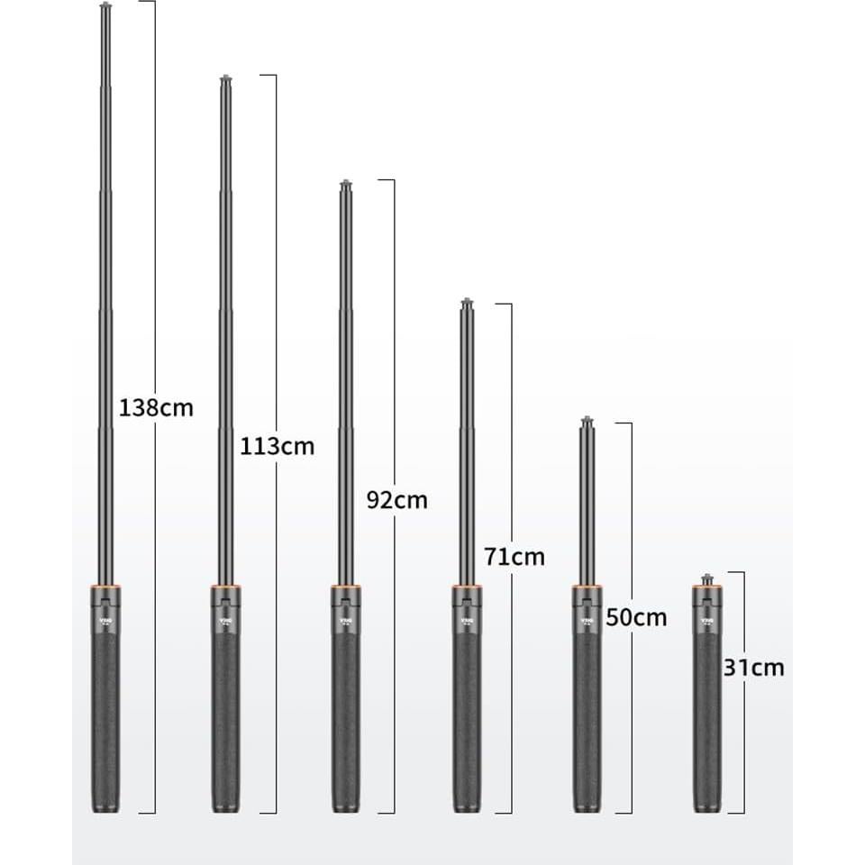 Palo de Extensión BTG para Cámara Deportiva Pocket 3 - 139.7 cm