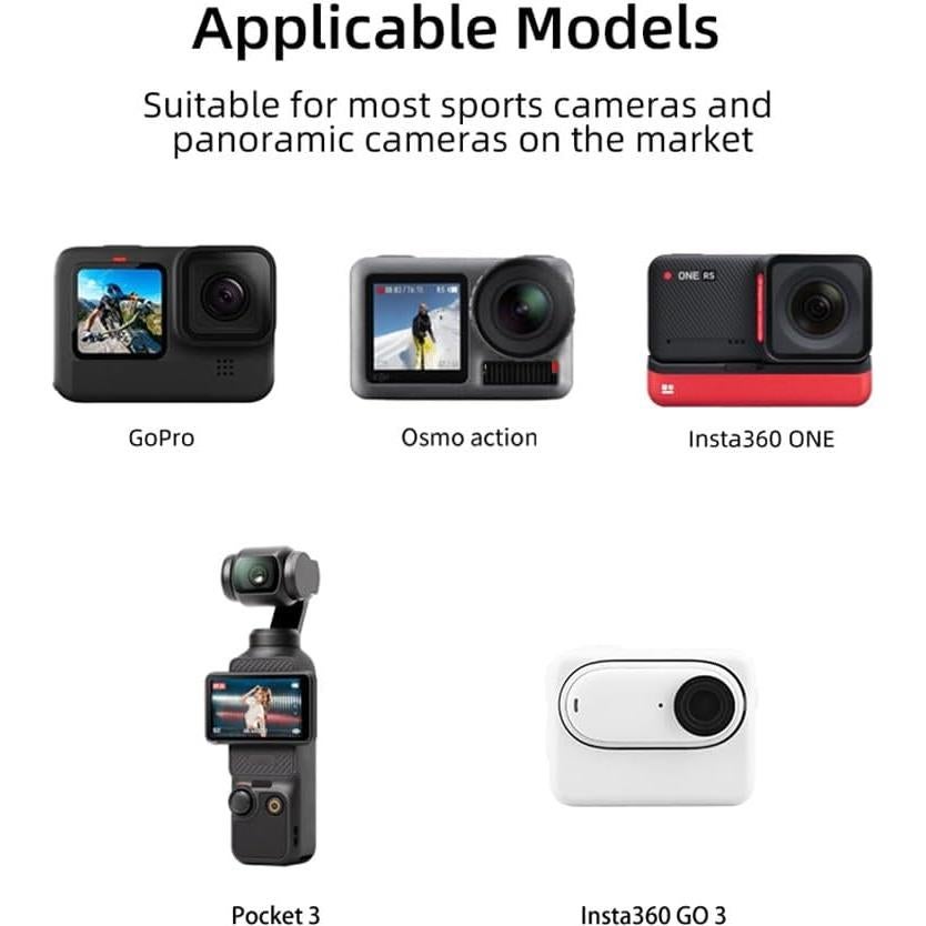 Palo de Extensión BTG para Cámara Deportiva Pocket 3 - 139.7 cm