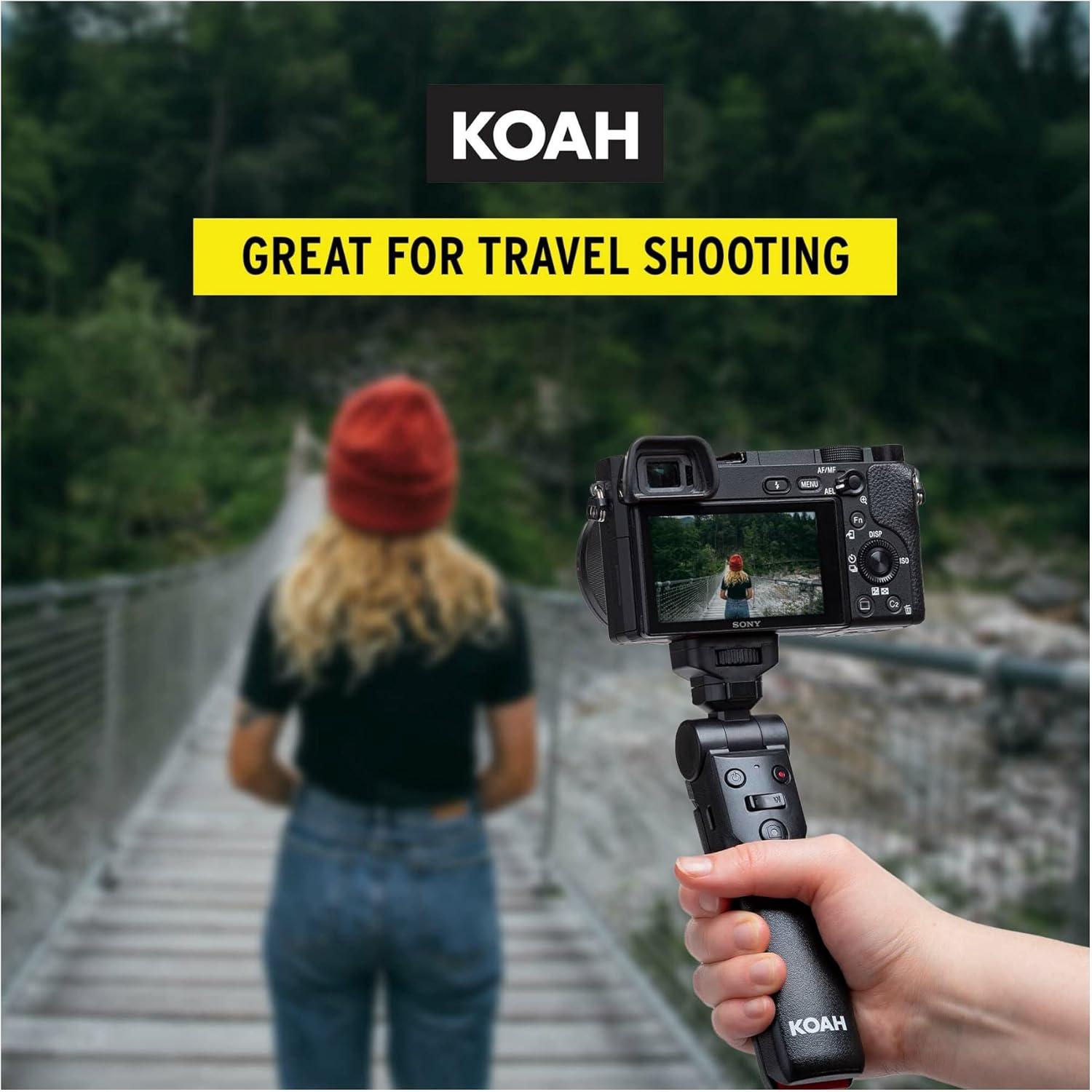 Soporte de Cámara Koah KO-VLOGGER para Vlogging y Trípode Mini