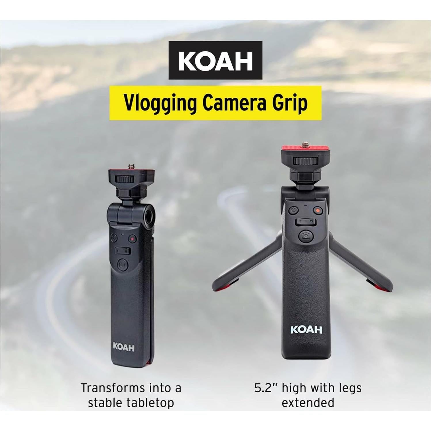 Soporte de Cámara Koah KO-VLOGGER para Vlogging y Trípode Mini
