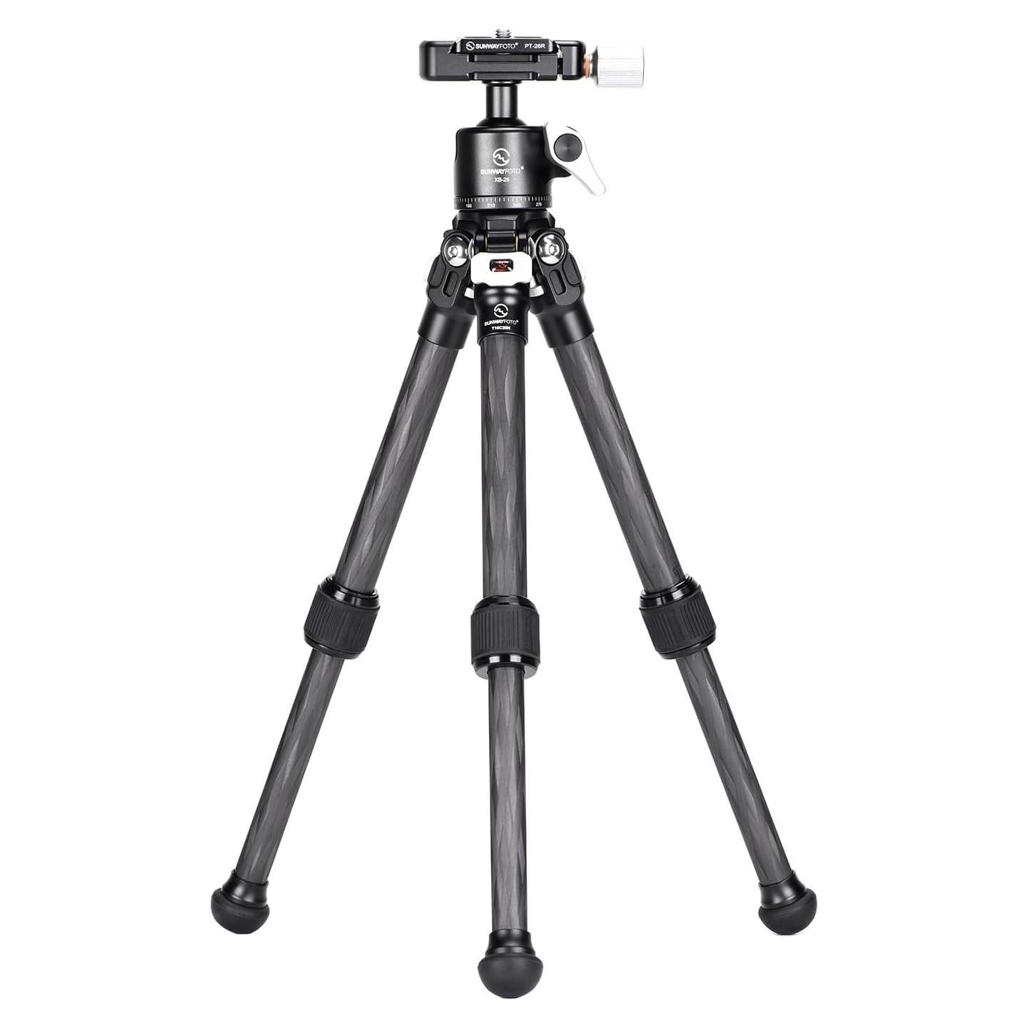 Trípode Mini de Fibra de Carbono T16C20N II para DSLR 10kg