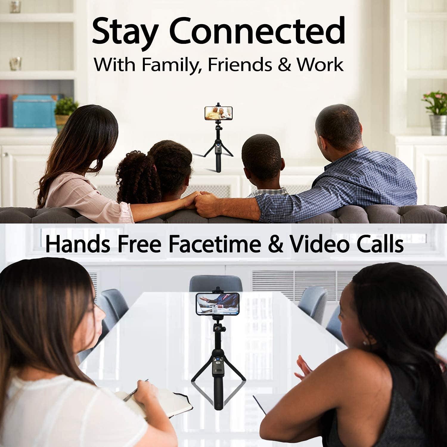 Selfie Stick y Trípode Fugetek 22.86 cm Bluetooth Aluminio