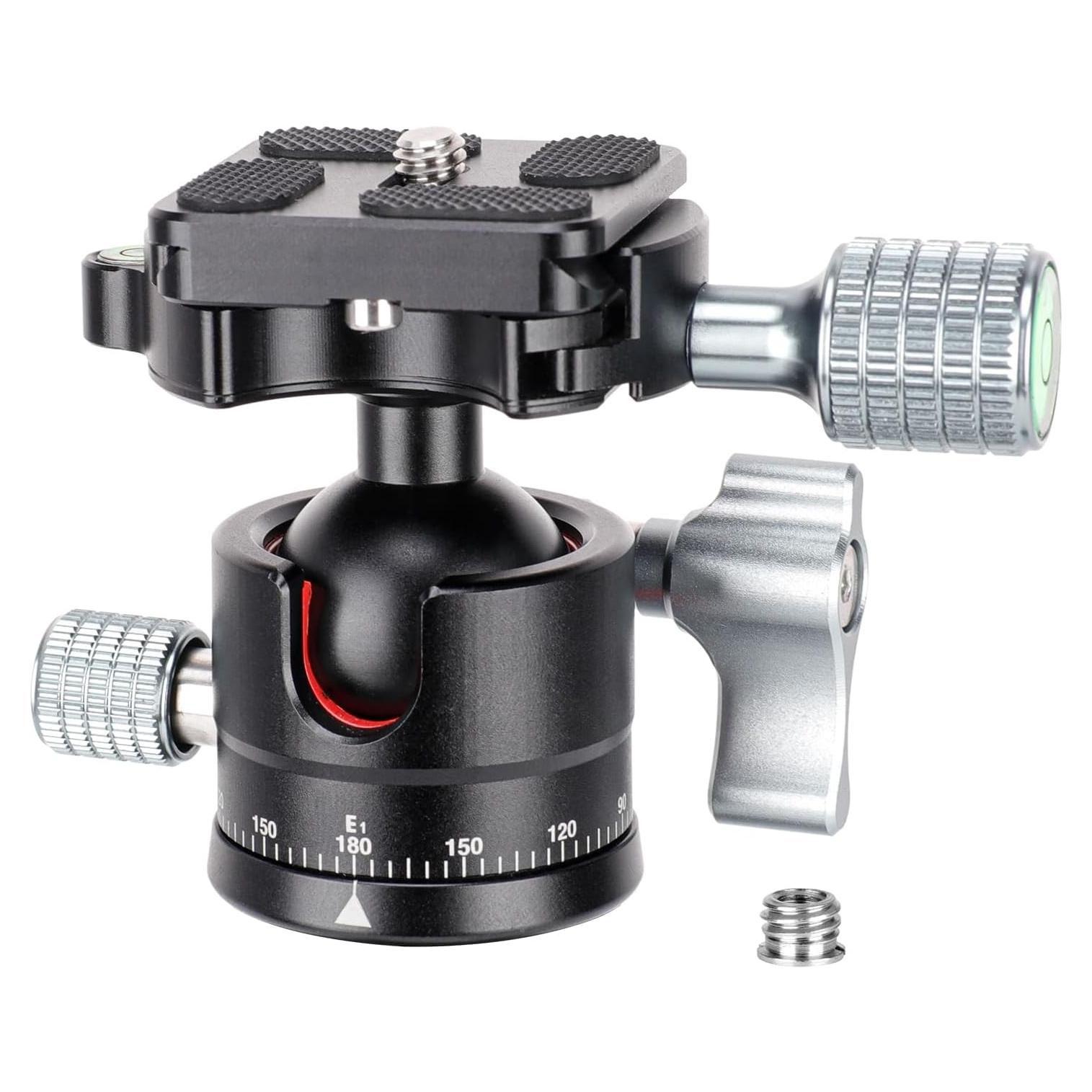 Cabezal de bola Koolehaoda E1 para trípode 360° 10kg