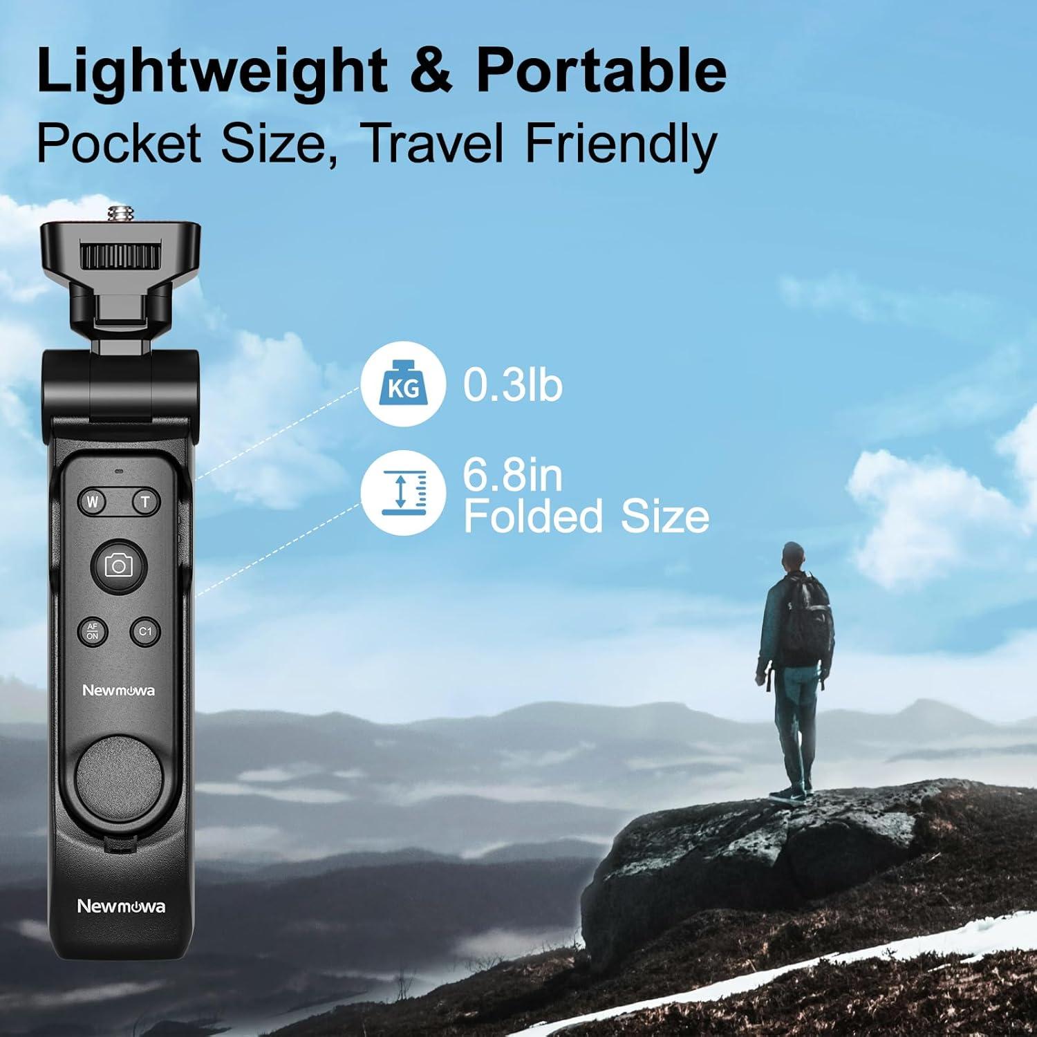 Control Remoto Inalámbrico Newmowa para Cámaras y Trípode