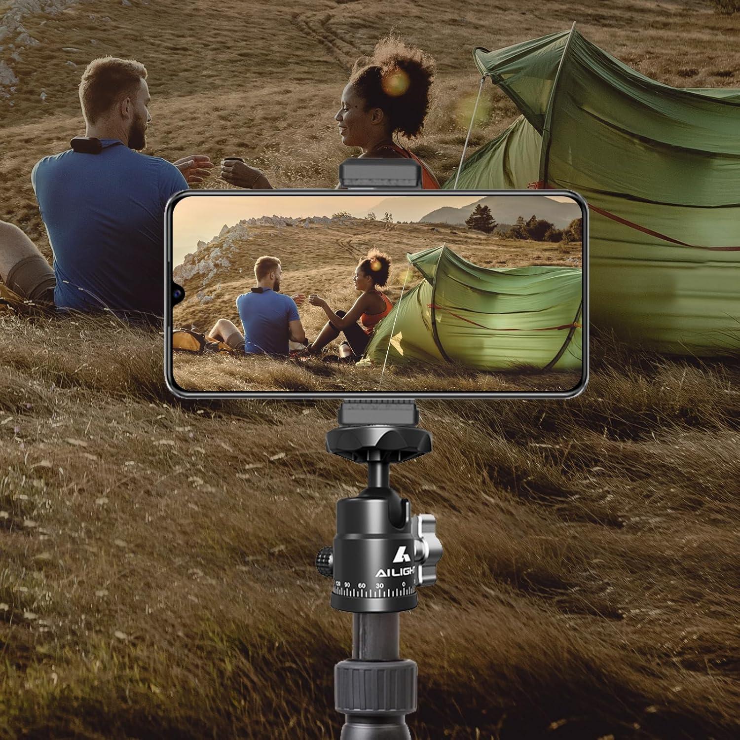 Cabezal de bola mini Ailight para trípode - 2 paquetes