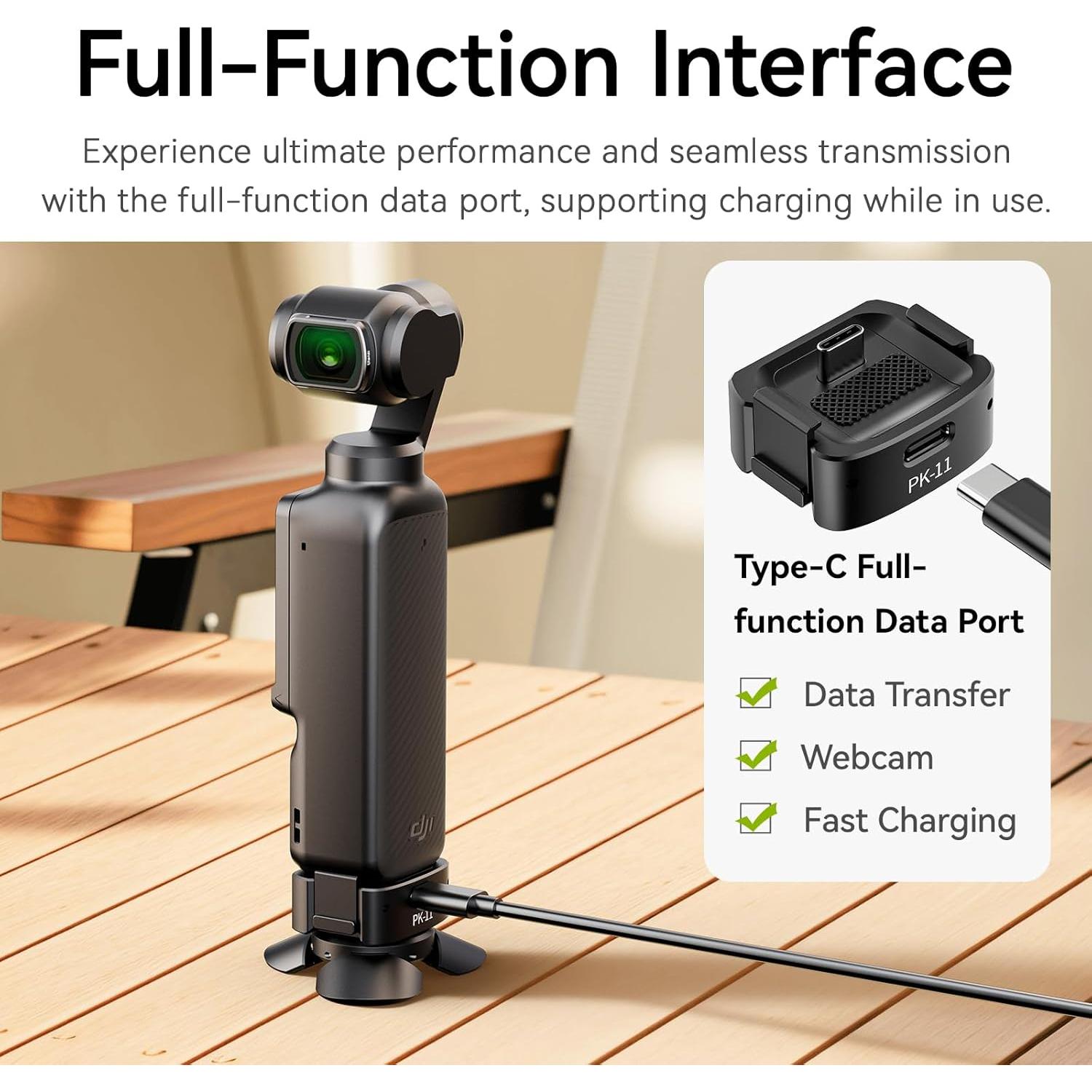 Kit Mini Trípode ULANZI PK-08 y PK-11 para DJI Osmo Pocket 3