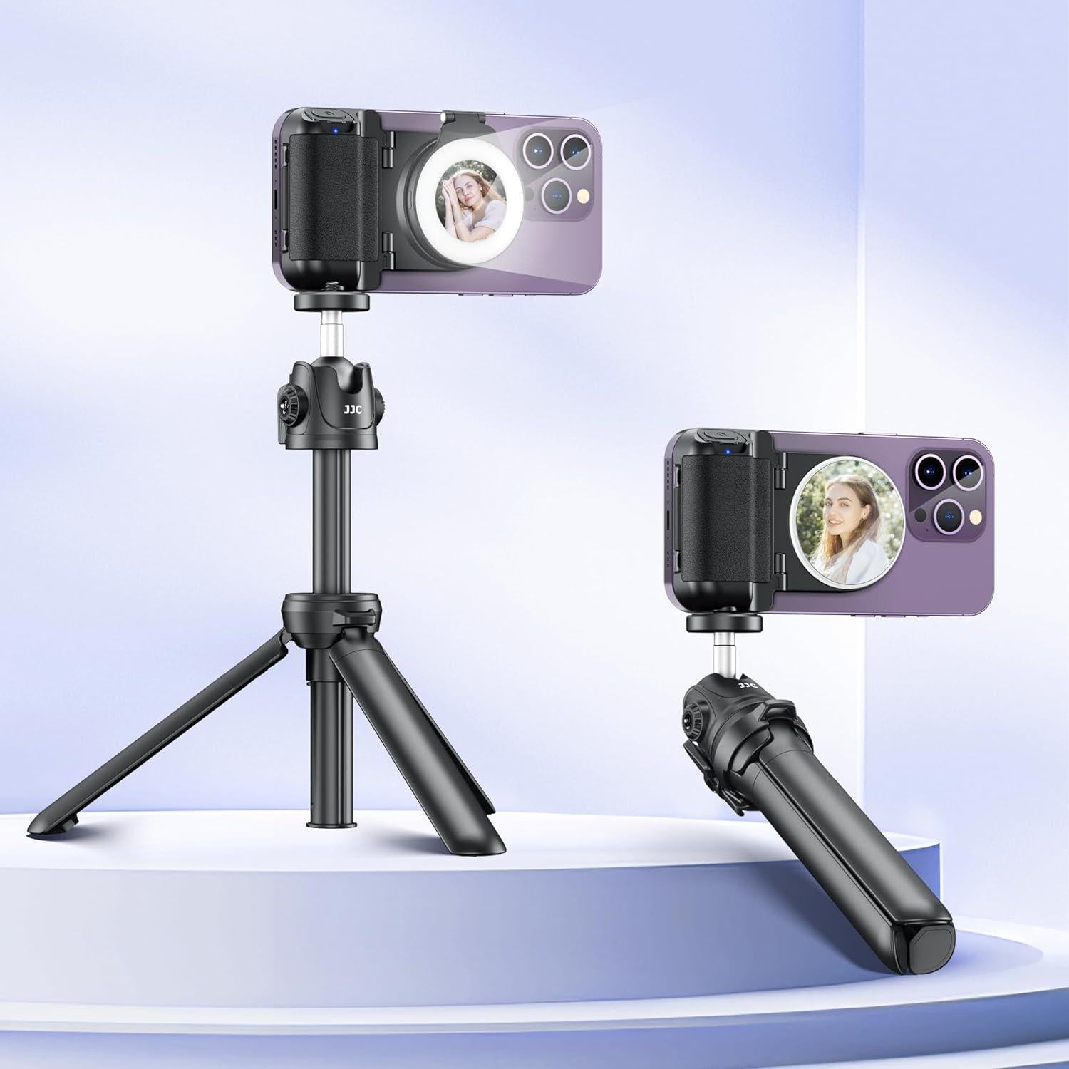 Soporte Magnético para Smartphone Jinjiacheng Rosa con Control Remoto