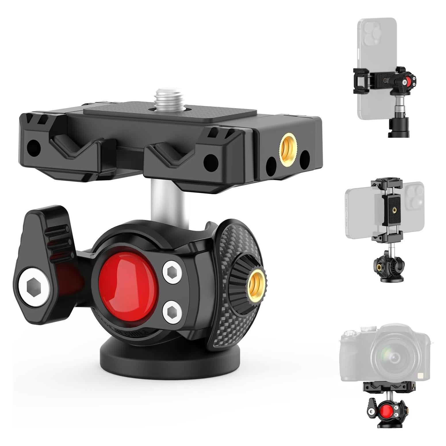 Soporte de trípode XXZU para teléfono y cámara 360°