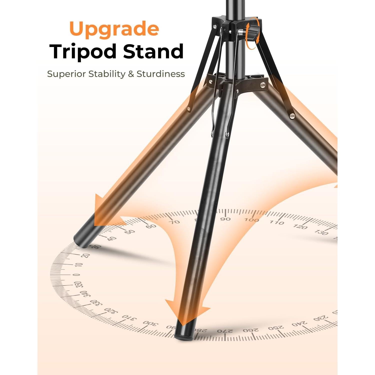 Soporte de trípode mini Nexiview para Starlink, altura 3 niveles