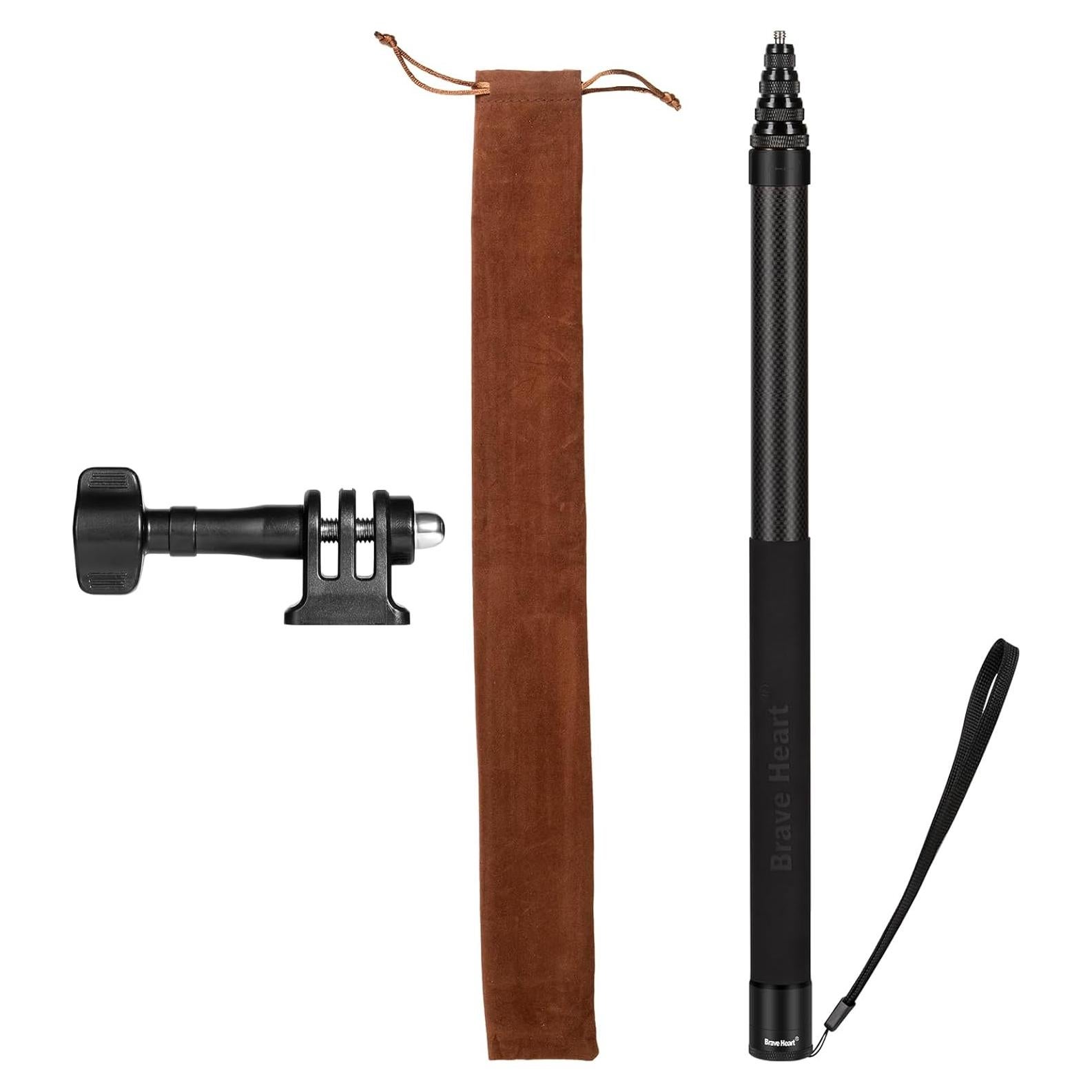 Palo de Selfie 3m Fibra de Carbono Gutahare para Insta360