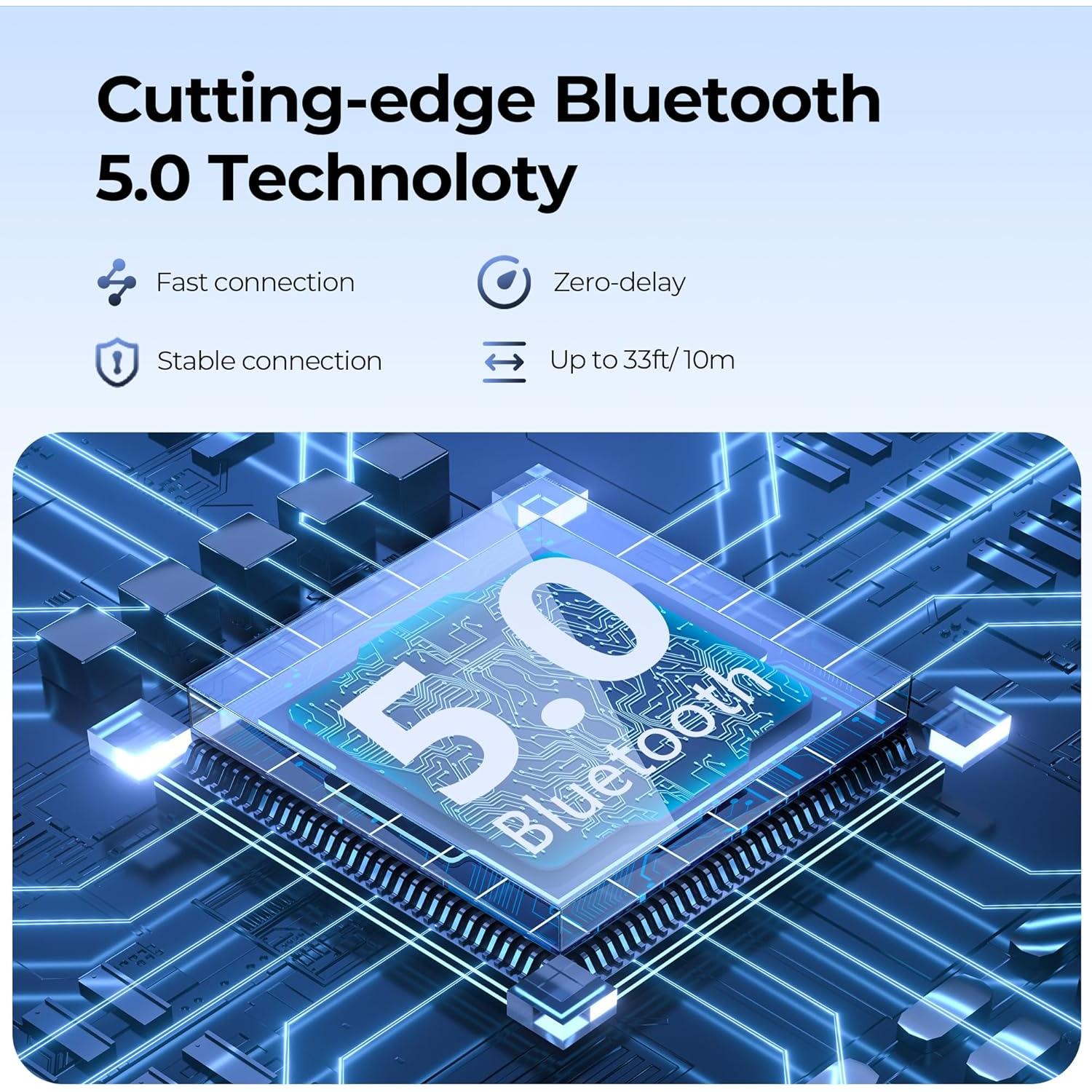 Disparador Remoto Bluetooth ATUMTEK, Fibra de Carbono, 10m