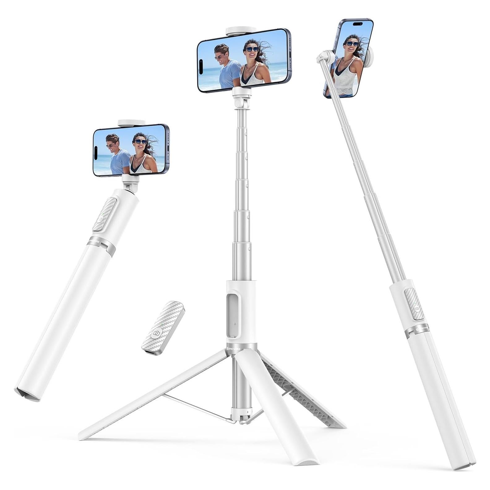 Trípode de Selfie SYNCWIRE 55" Aluminio Extensible con Control Remoto