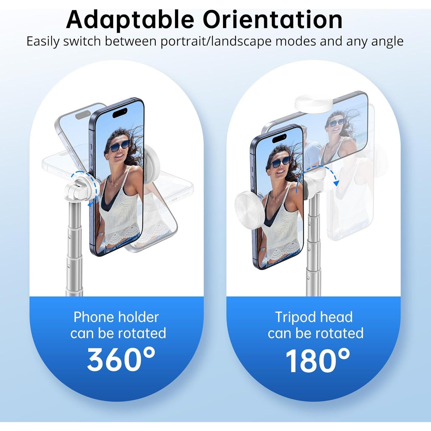 Trípode de Selfie SYNCWIRE 55" Aluminio Extensible con Control Remoto