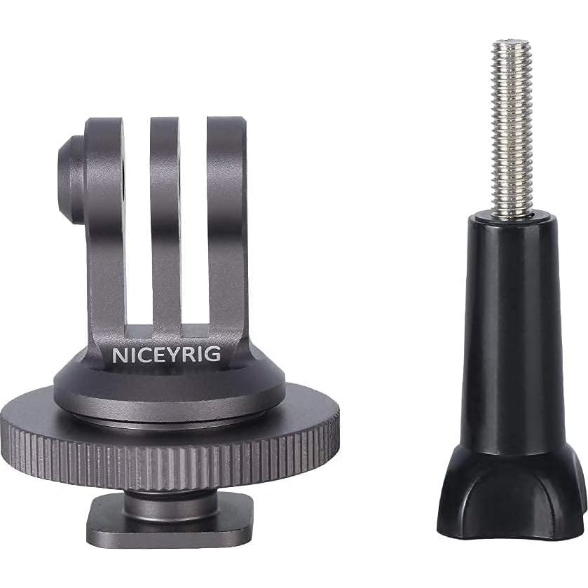 Adaptador de Montaje NICEYRIG para GoPro Hero 10/9/8/7/6/5 y DJI Osmo Action