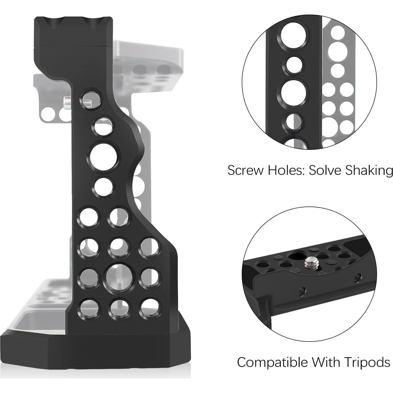Jaula de cámara FUGASUN para Sony A9 A7II A7III A7RIII