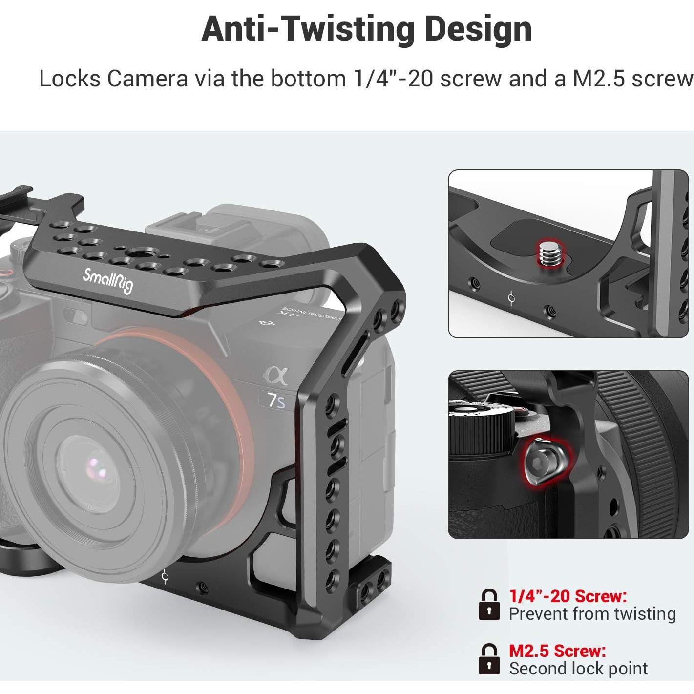 Jaula de Cámara SmallRig 2999 para Sony Alpha 7S III