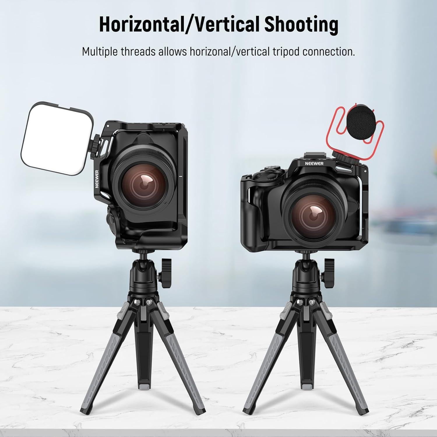 Jaula de Cámara NEEWER CA031 para Canon EOS R50, Aluminio