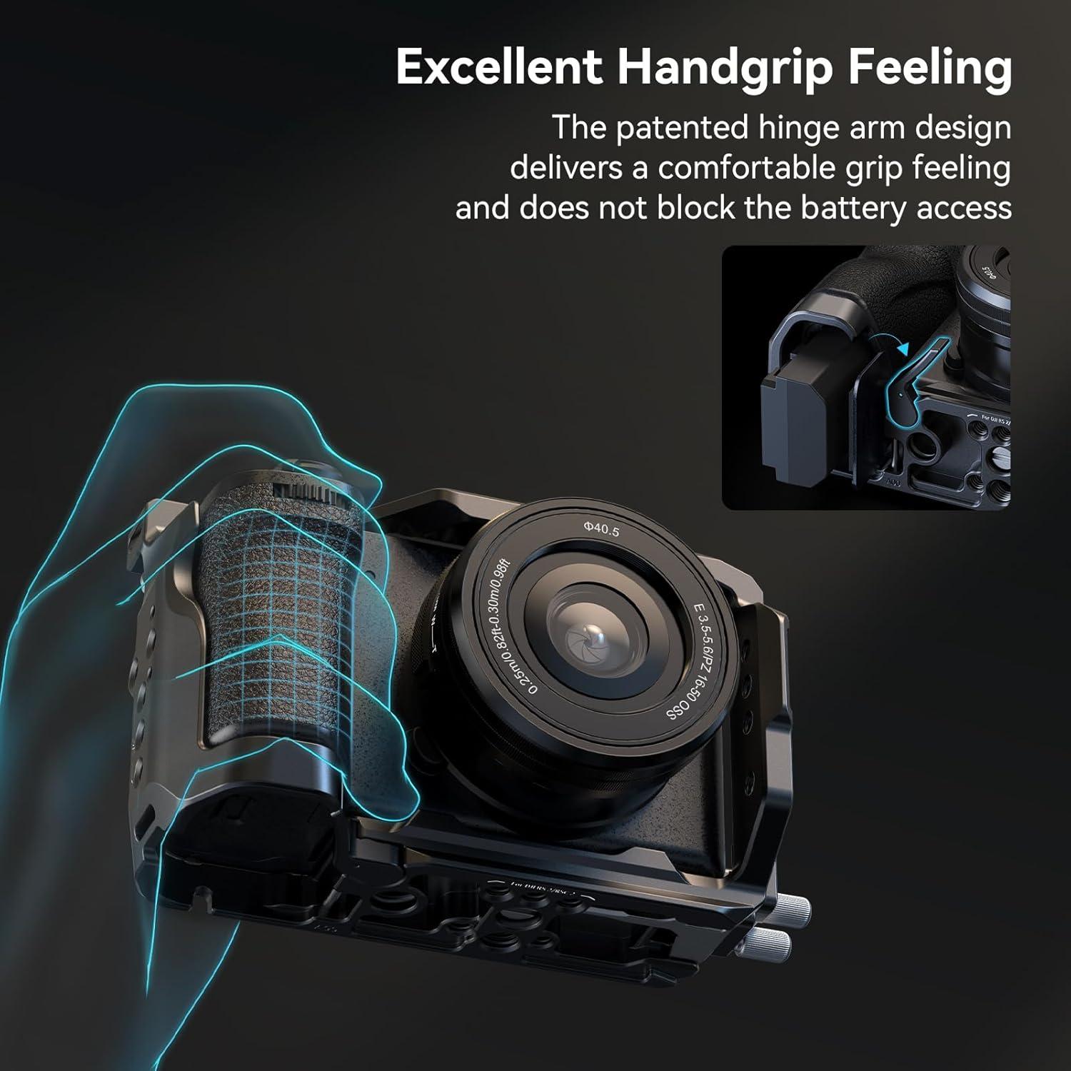 Jaula SmallRig 4336 para Sony A6700 con Abrazadera HDMI