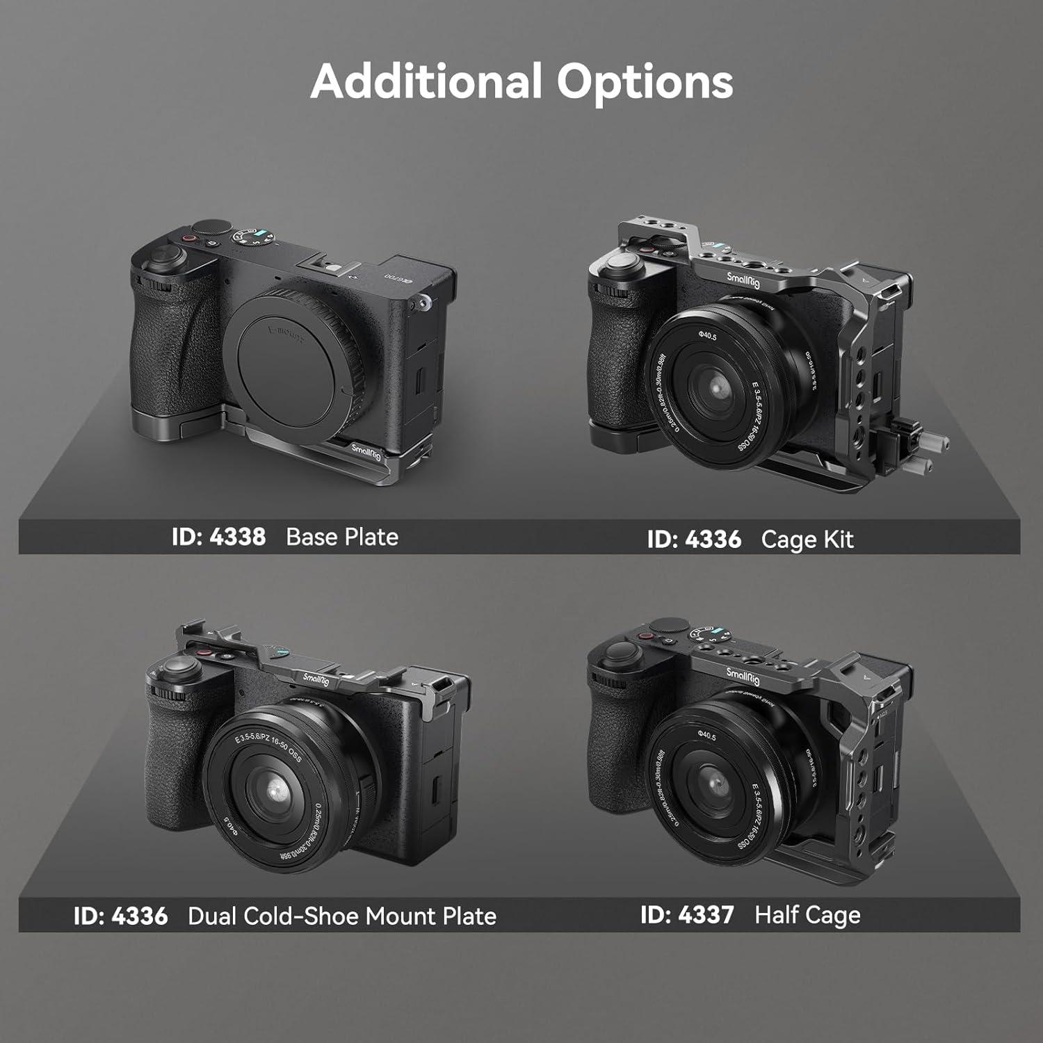 Jaula SmallRig 4336 para Sony A6700 con Abrazadera HDMI