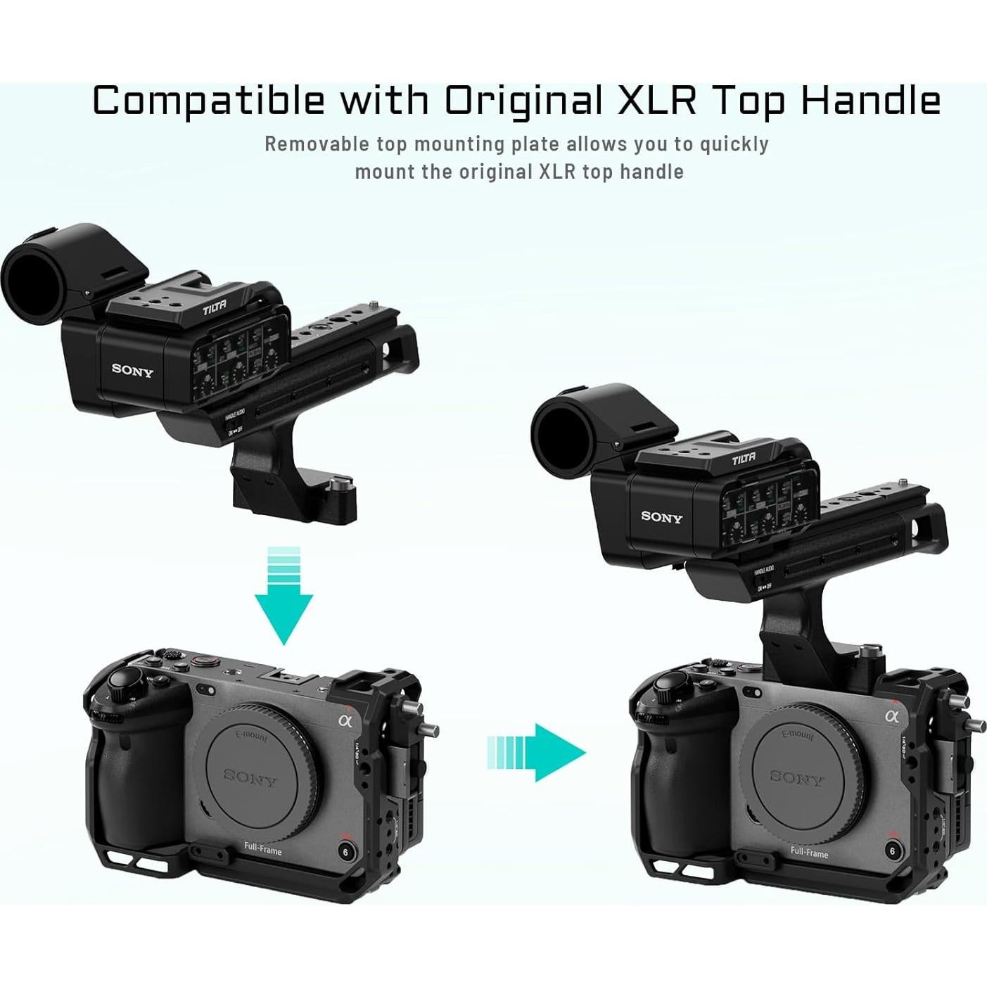 Jaula para Cámara Tilta FX3/FX30 V2 - Kit Básico Negro