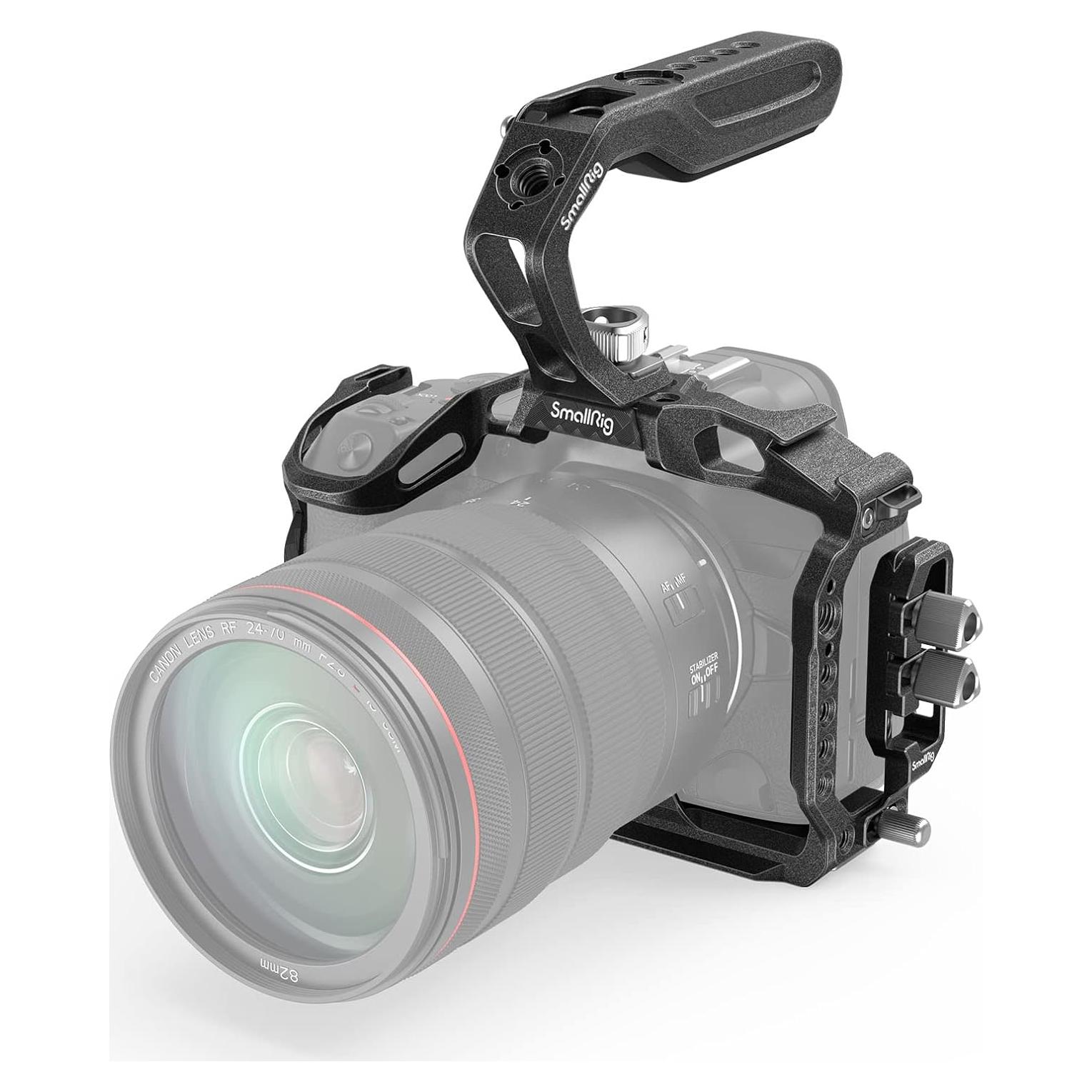 Jaula SmallRig 3234 para Canon R5 R6 R5 C con mango y abrazadera