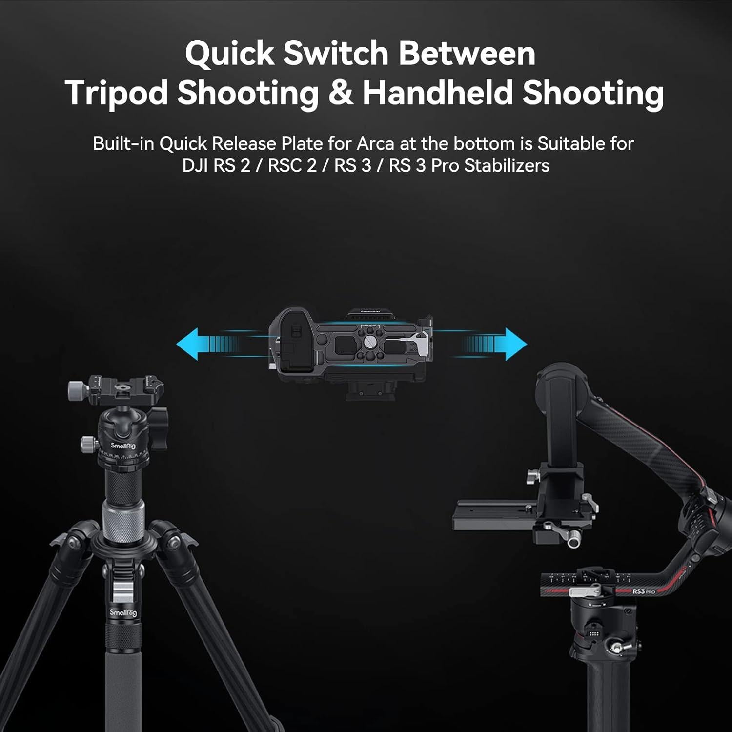 Cage SmallRig 4022 para Panasonic LUMIX G9 II/S5 II/S5 IIX