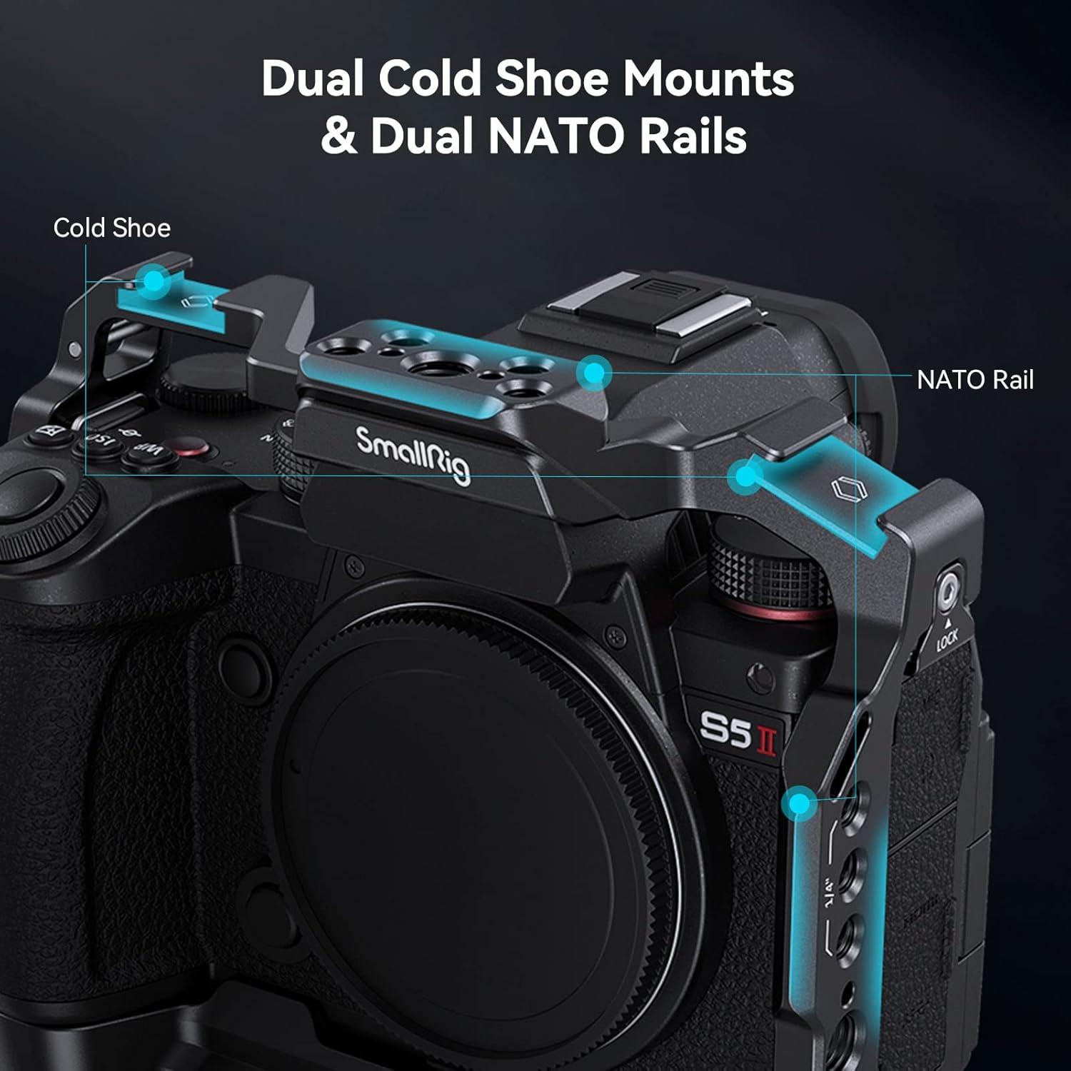 Cage SmallRig 4022 para Panasonic LUMIX G9 II/S5 II/S5 IIX