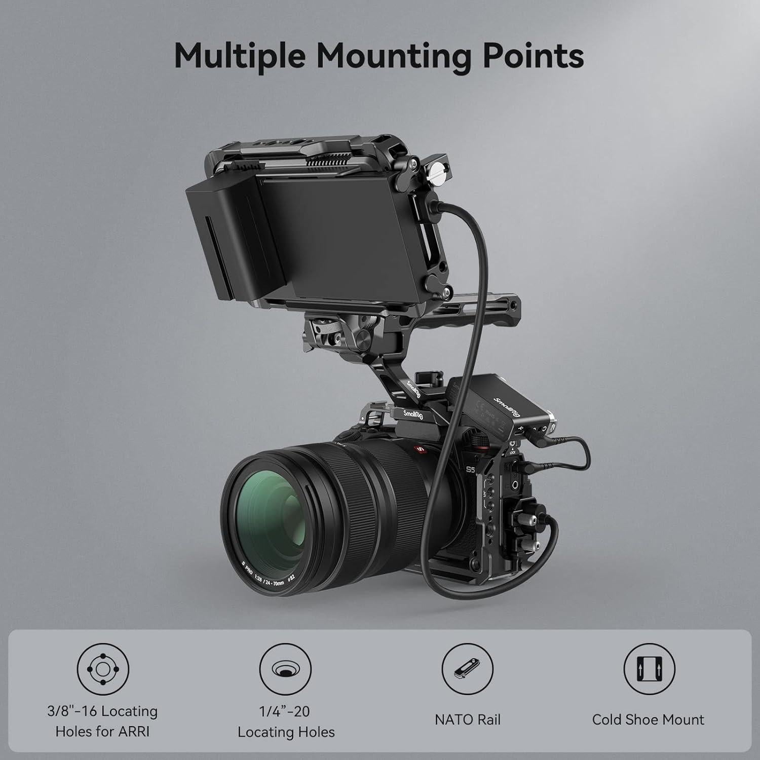 Cage SmallRig 4022 para Panasonic LUMIX G9 II/S5 II/S5 IIX