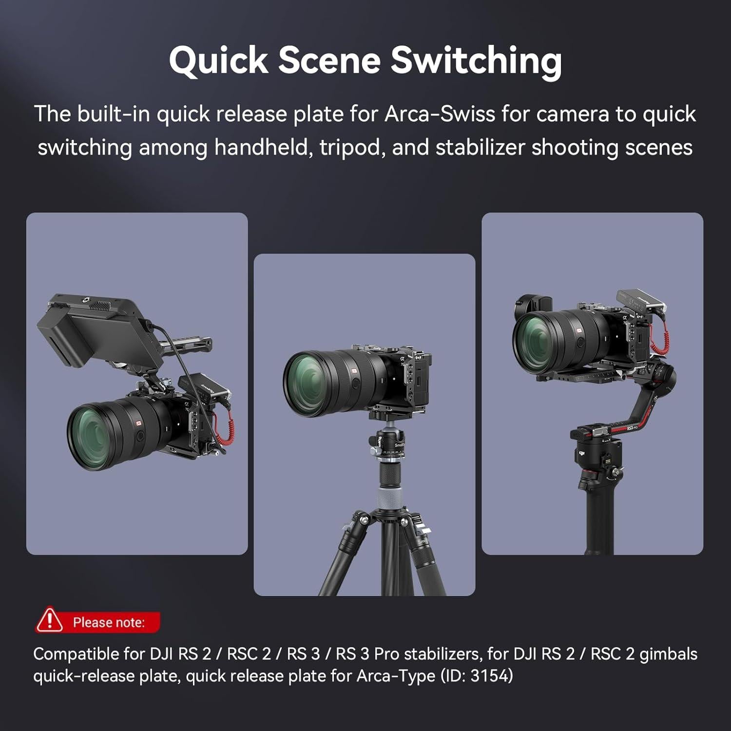 Jaula SmallRig 4422 para Sony A7C II / A7CR con soporte HDMI